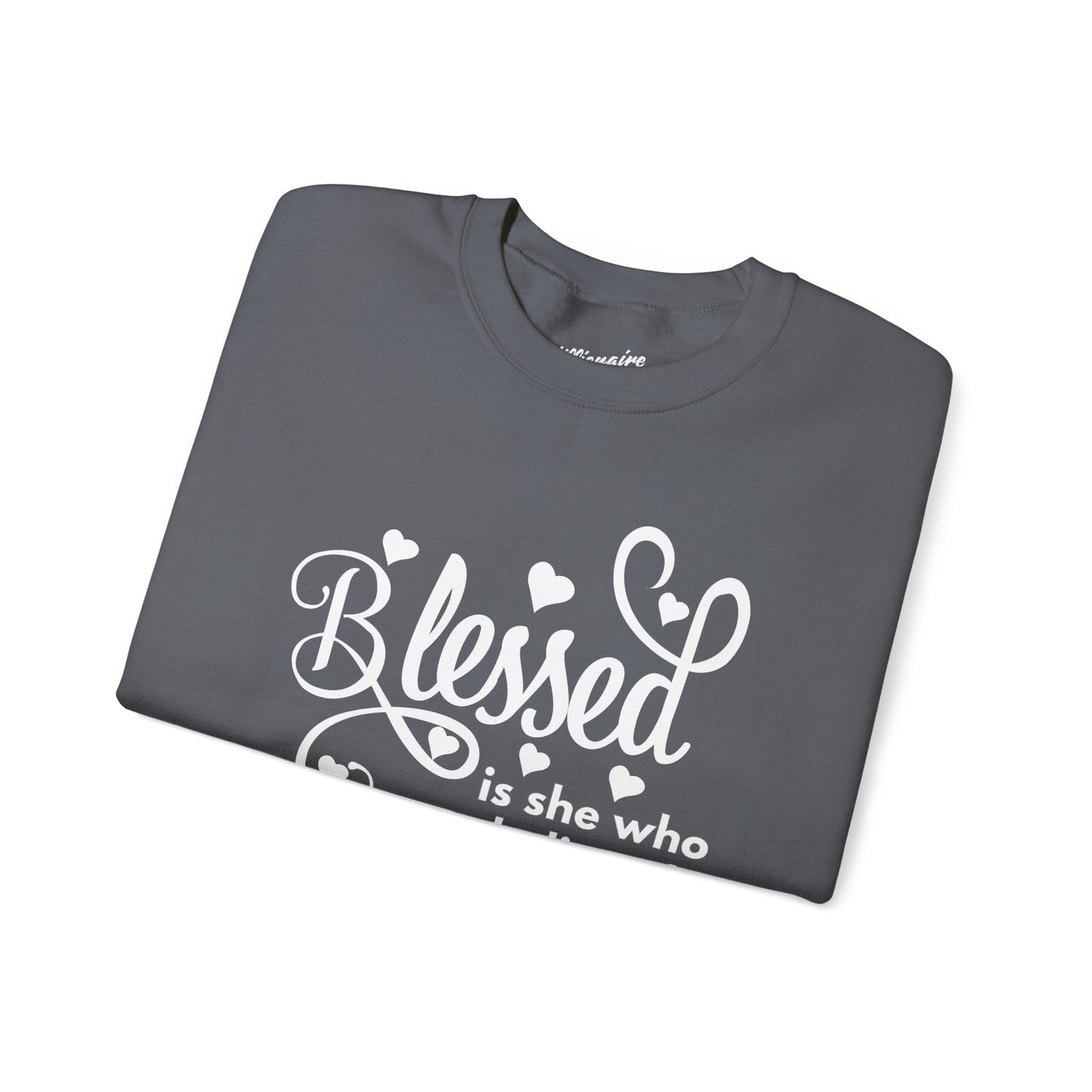 Blessed is She Unisex Crewneck Sweatshirt