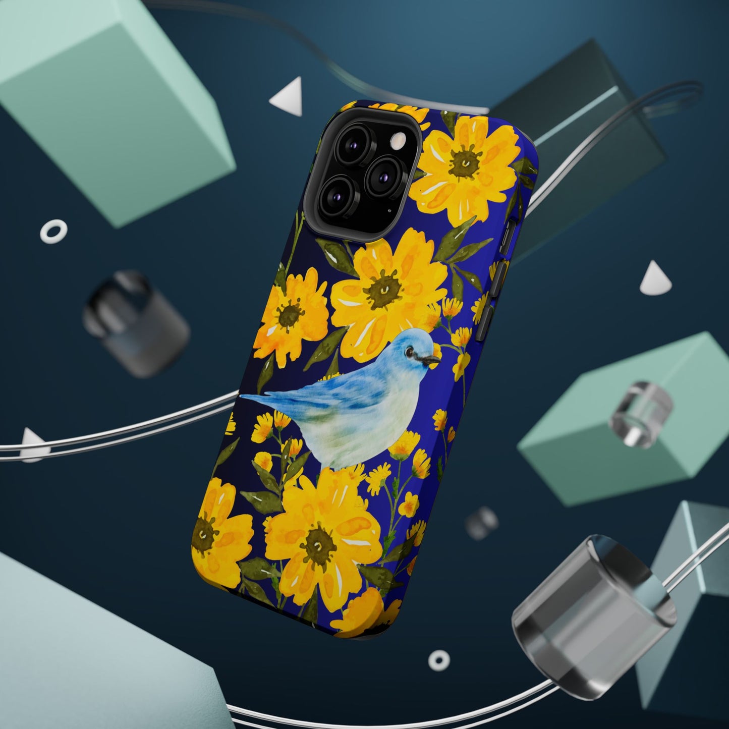 Yellow Flowers MagSafe iPhone® Case
