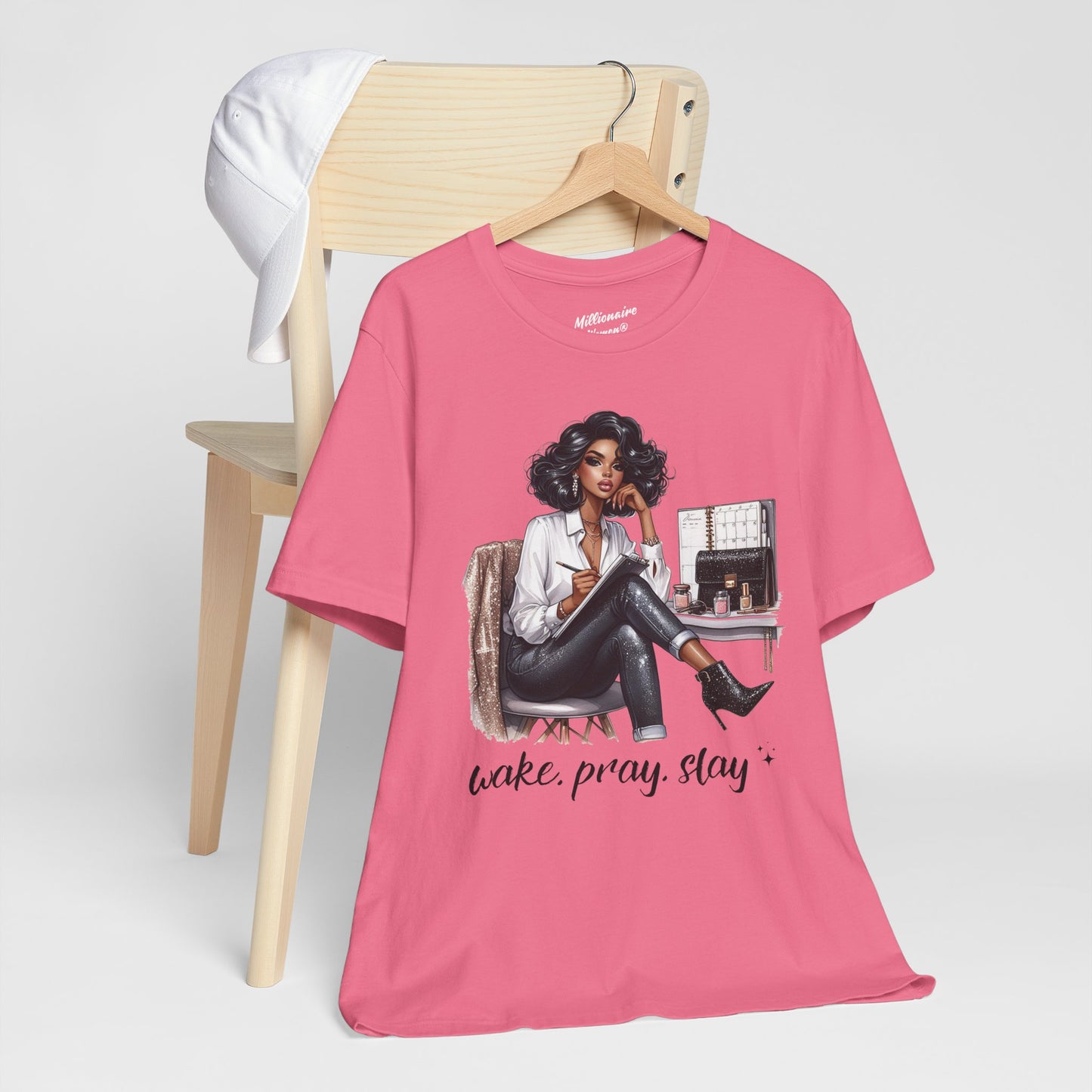 Wake Pray Slay Soft Cotton Tee