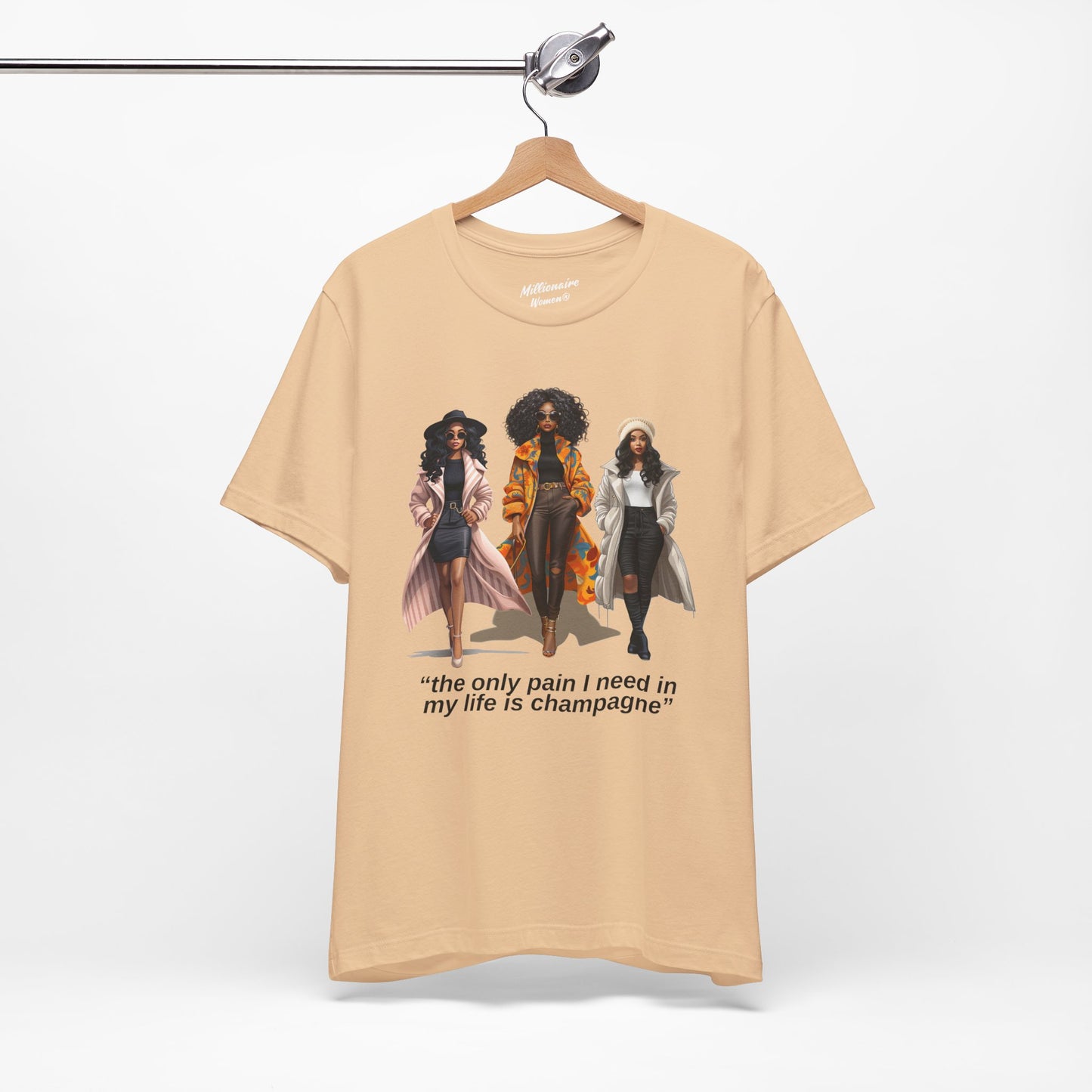 Champagne Soft Cotton Tee