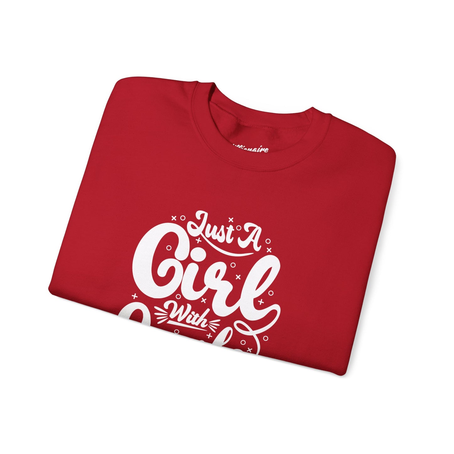 Just a Girl with Goals Unisex Crewneck Sweatshirt