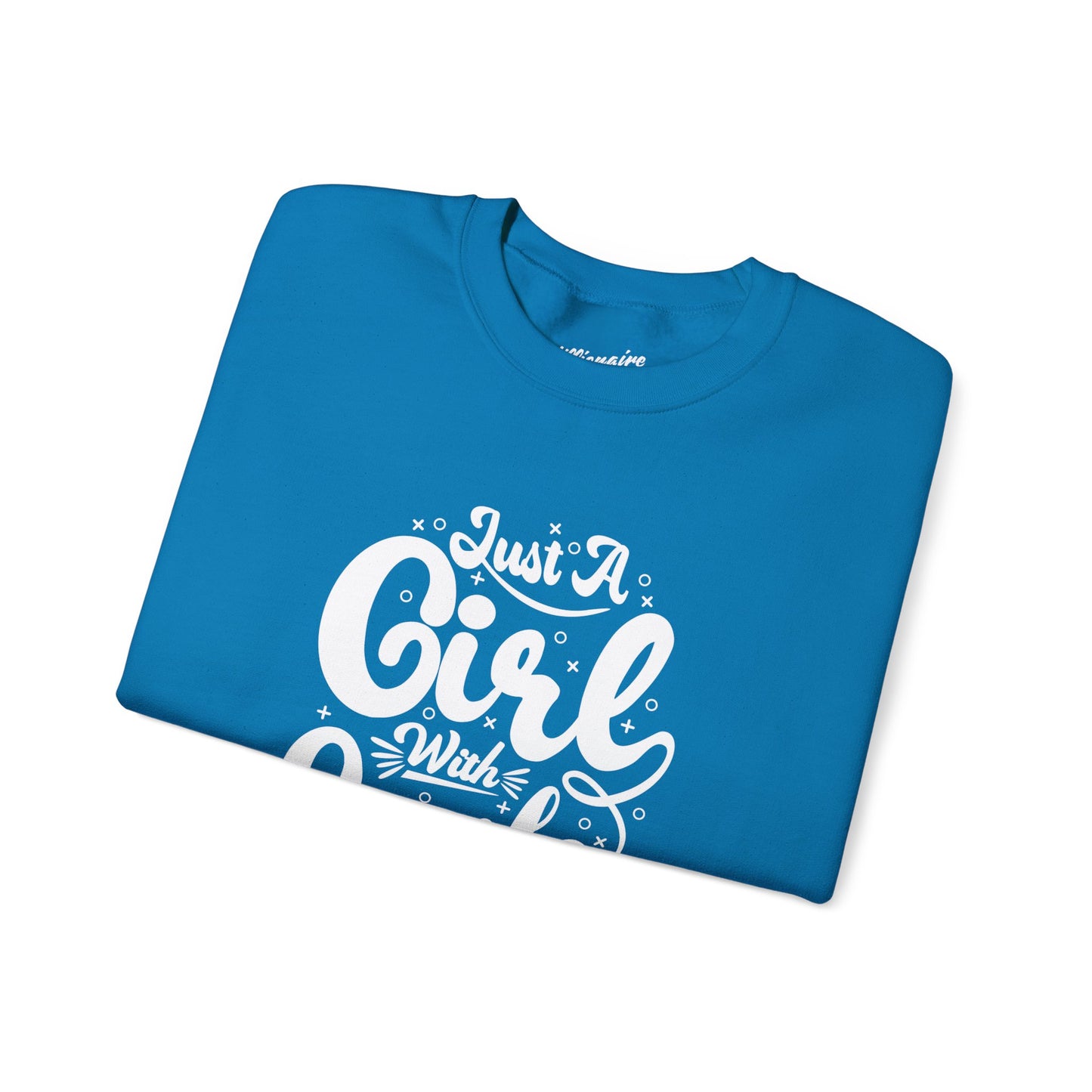 Just a Girl with Goals Unisex Crewneck Sweatshirt