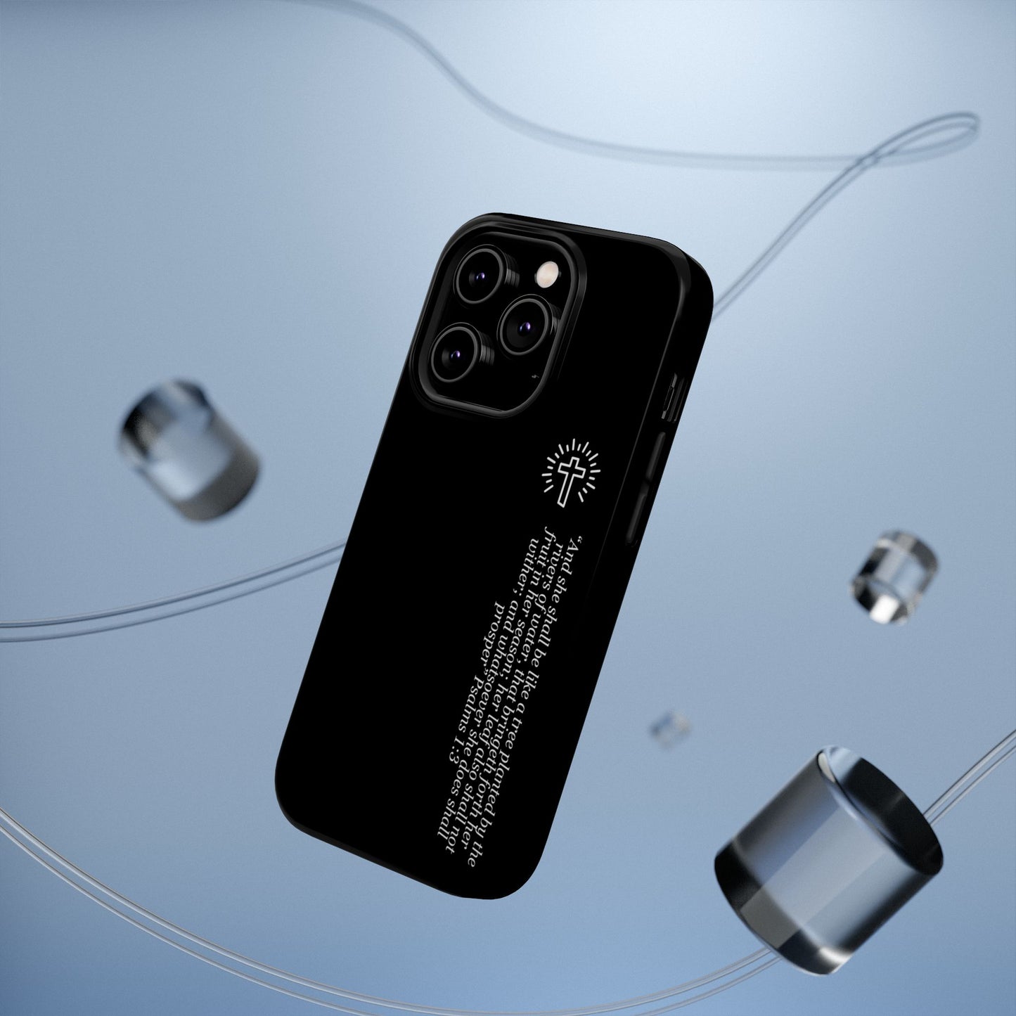 She Shall be Planted MagSafe iPhone® Case Black