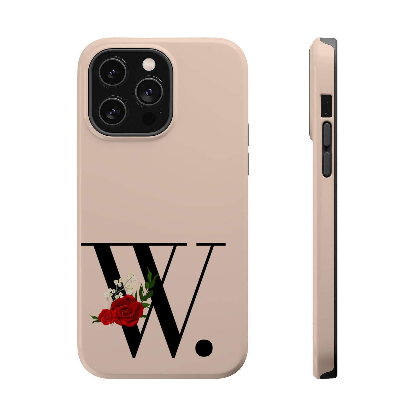 Personalized Letter W MagSafe iPhone® Case