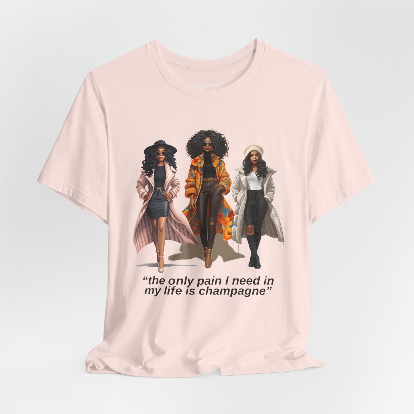 Champagne Soft Cotton Tee