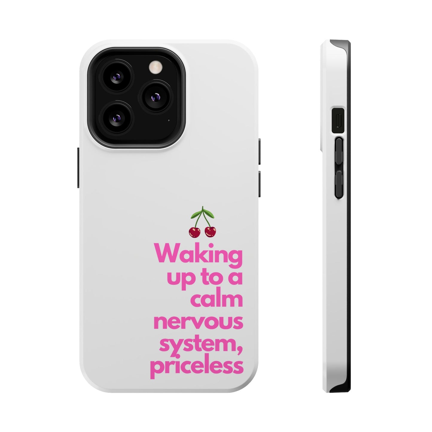 Stay Calm MagSafe iPhone® Case White