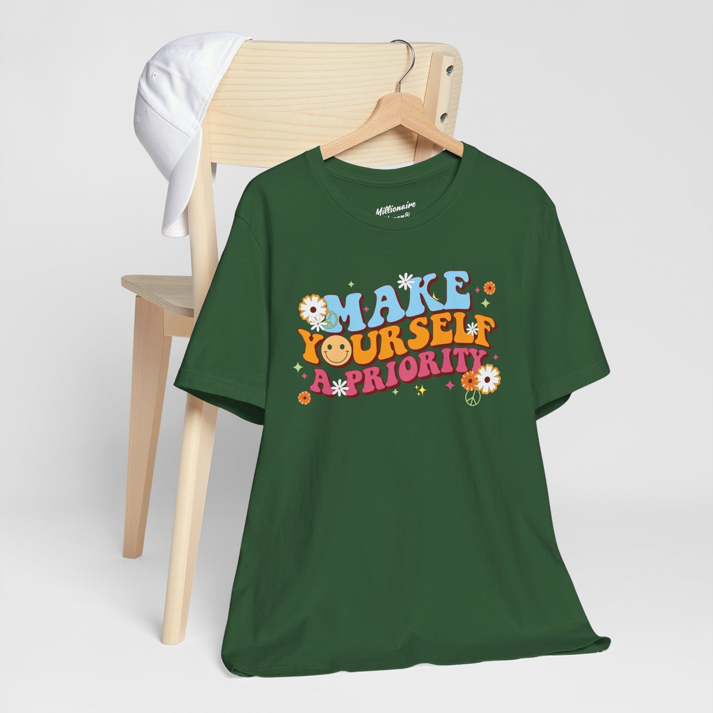 Make Yourself a Priority Soft Cotton Tee