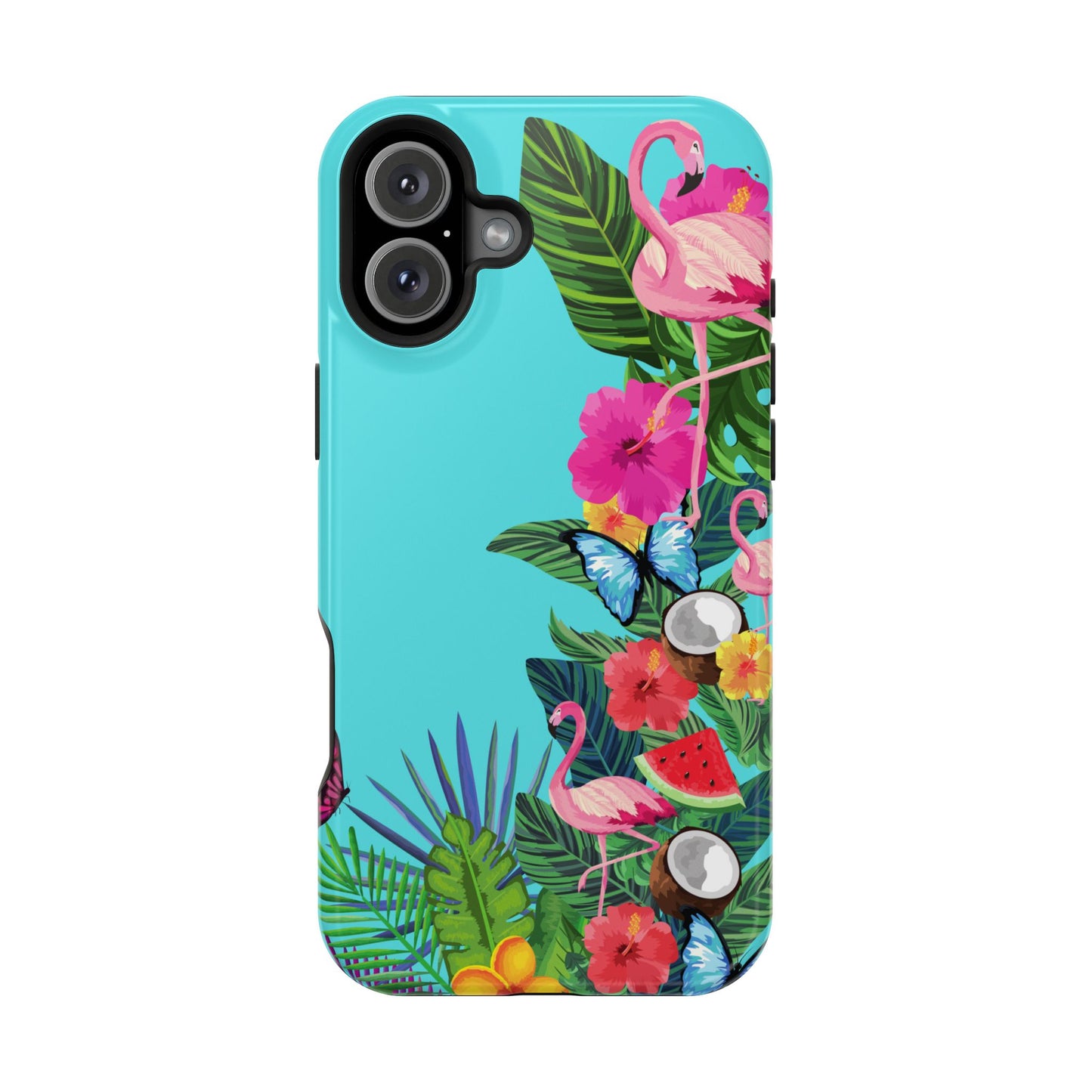 Pink Flamingo MagSafe iPhone® Case