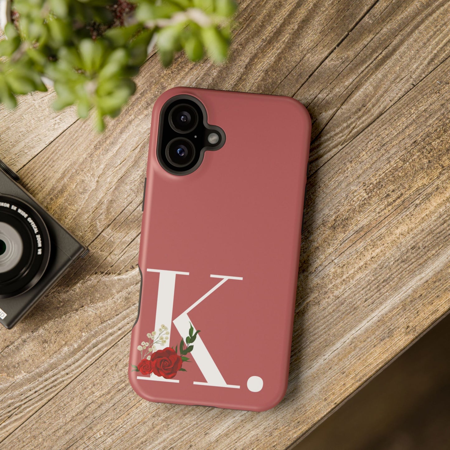 Personalized Letter K MagSafe iPhone® Case