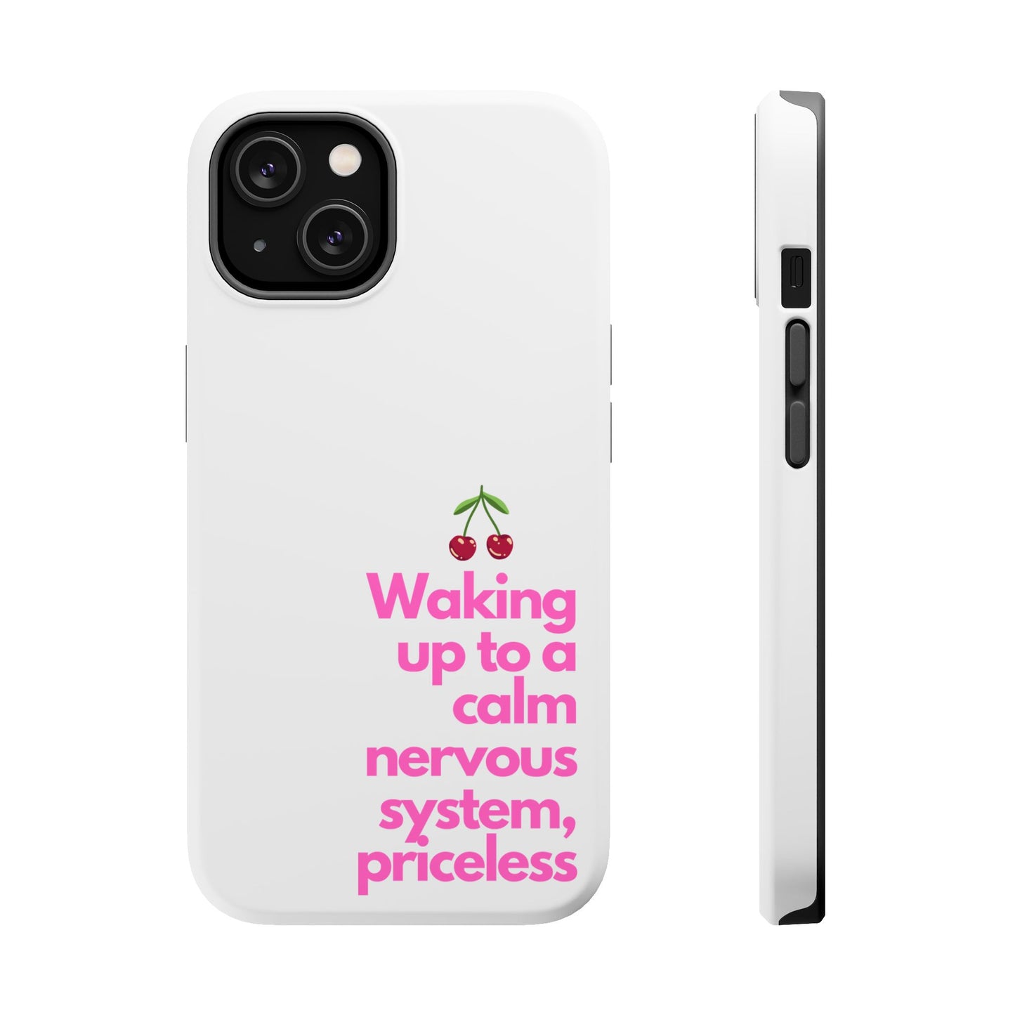 Stay Calm MagSafe iPhone® Case White