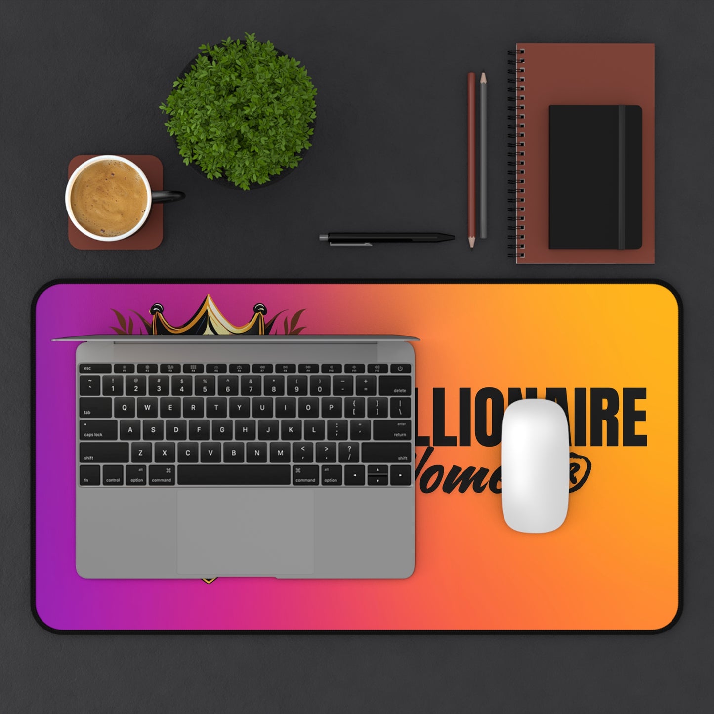 Bold & Courageous Desk Mat