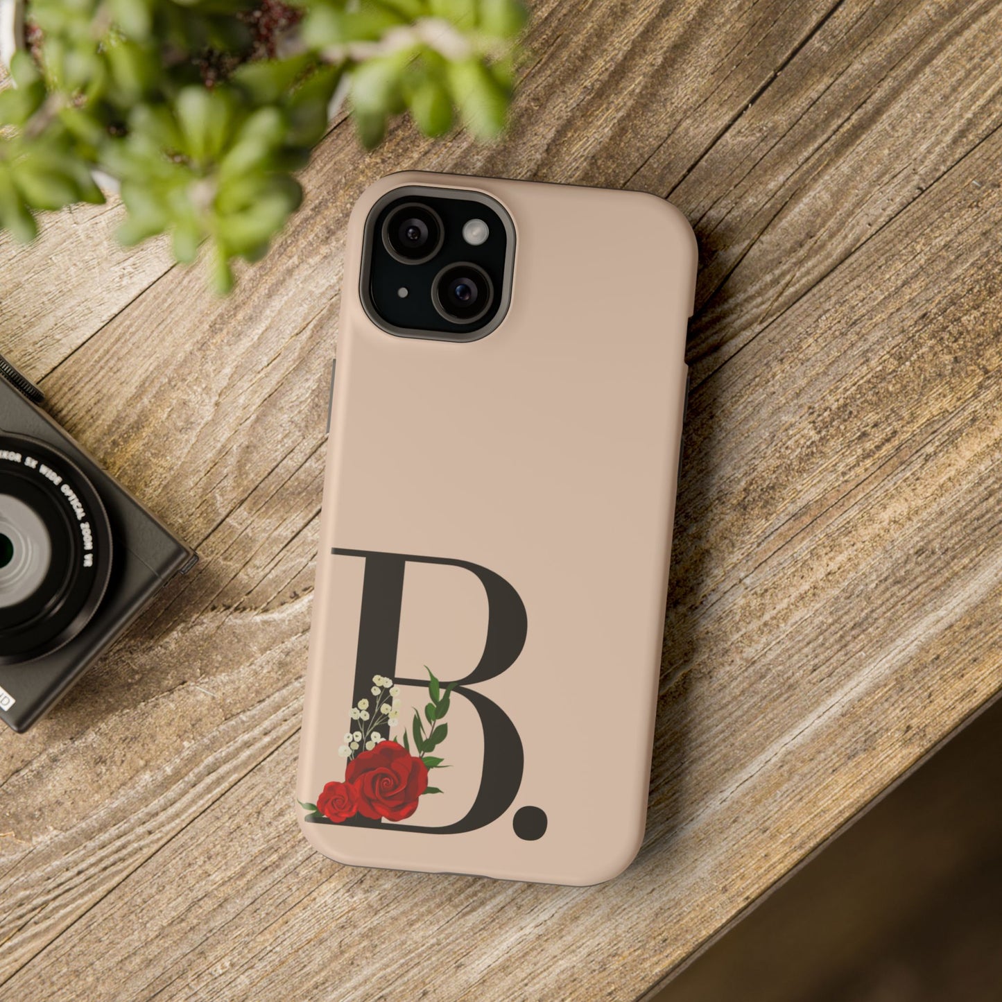 Personalized Letter B MagSafe iPhone® Case