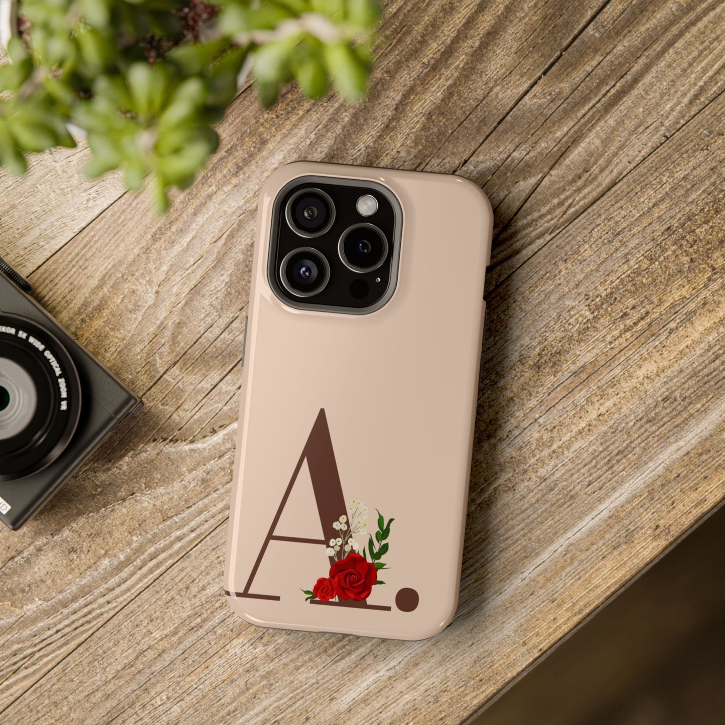 Personalized Letter A MagSafe iPhone® Case