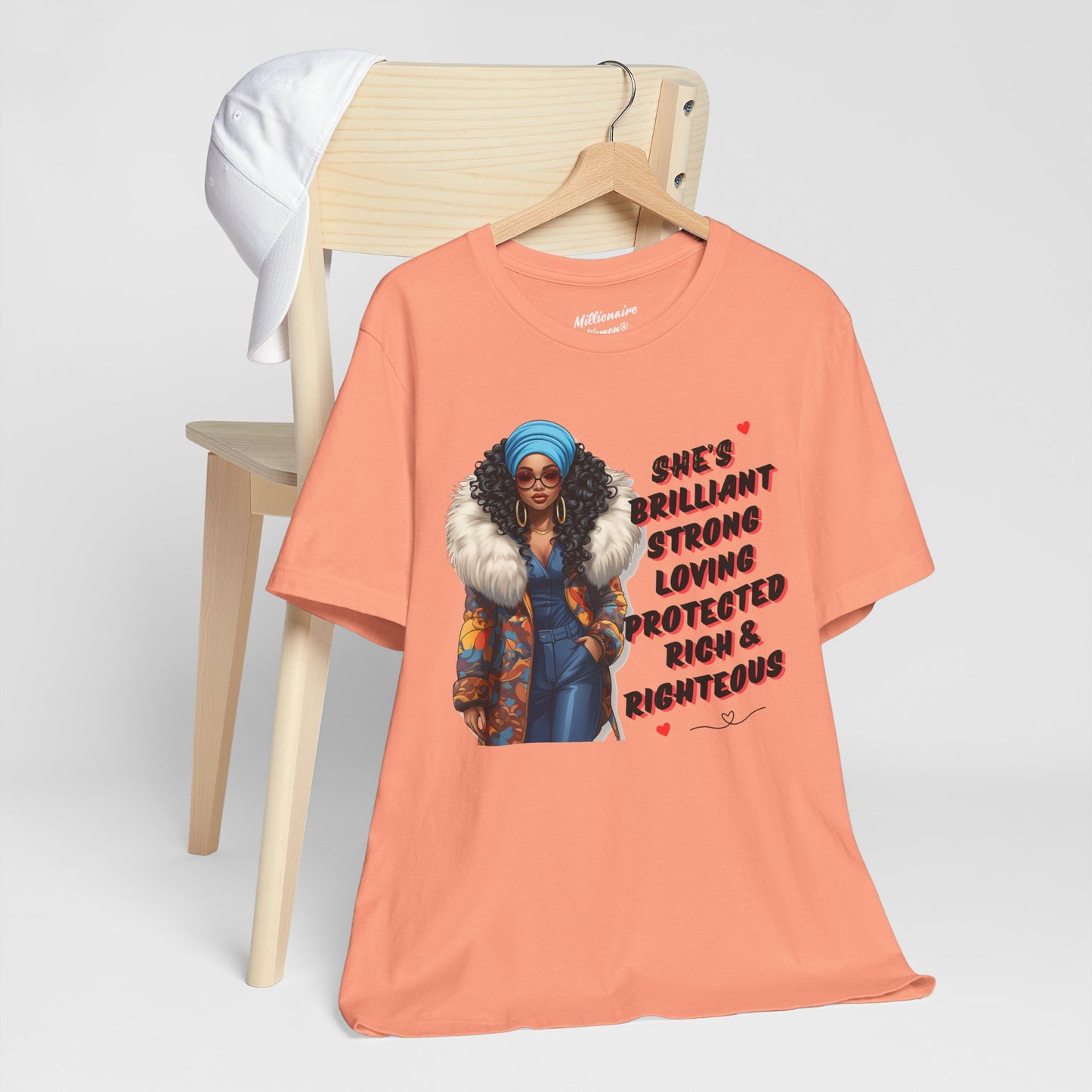 She's Brilliant Soft Cotton Tee