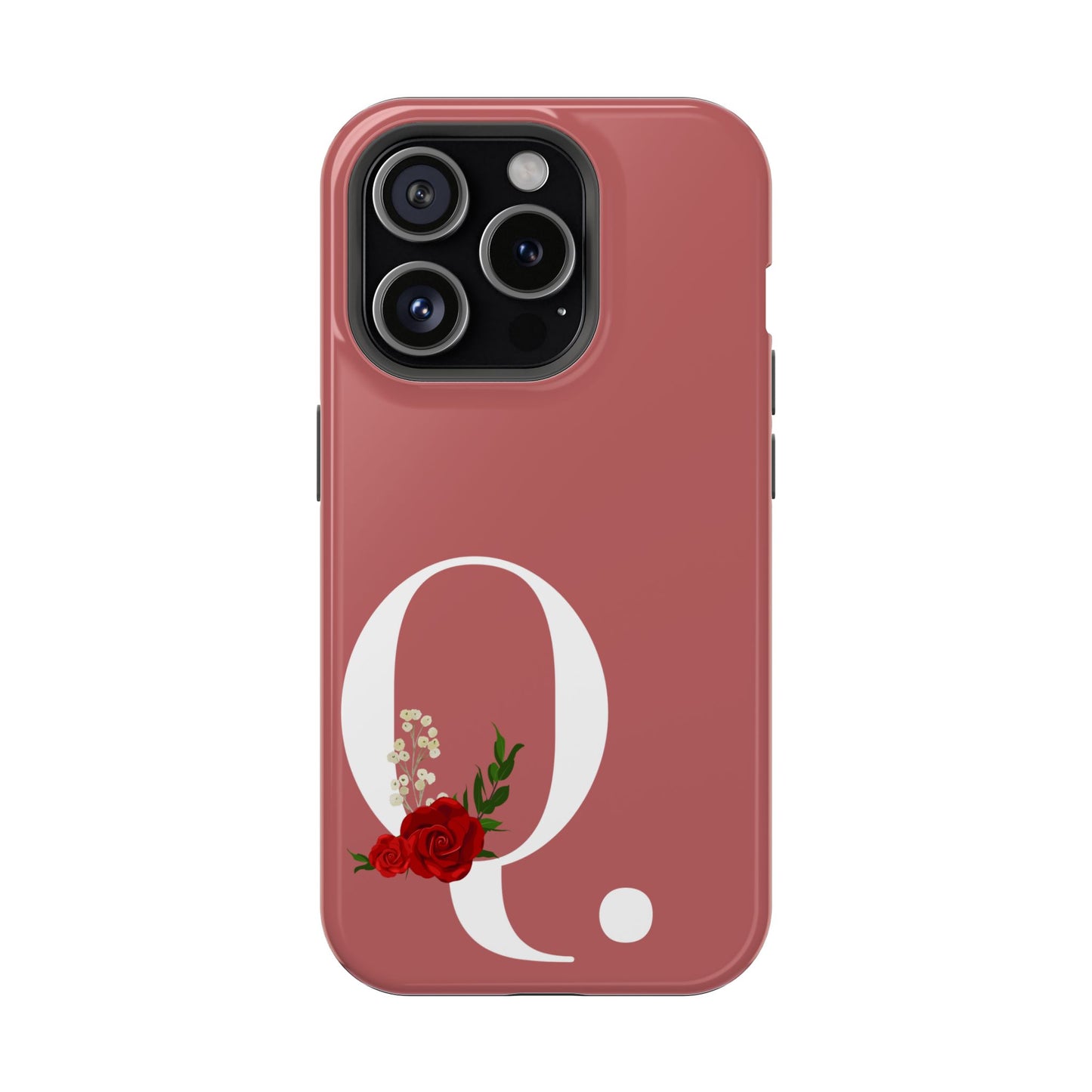 Personalized Letter Q MagSafe iPhone® Case