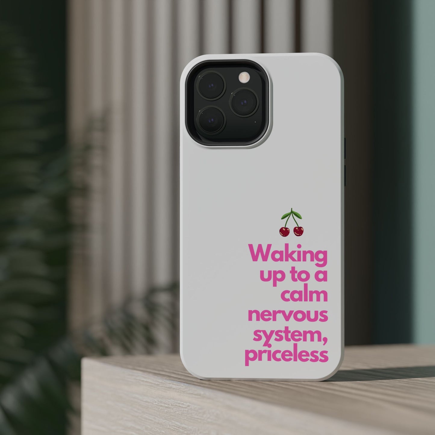 Stay Calm MagSafe iPhone® Case White