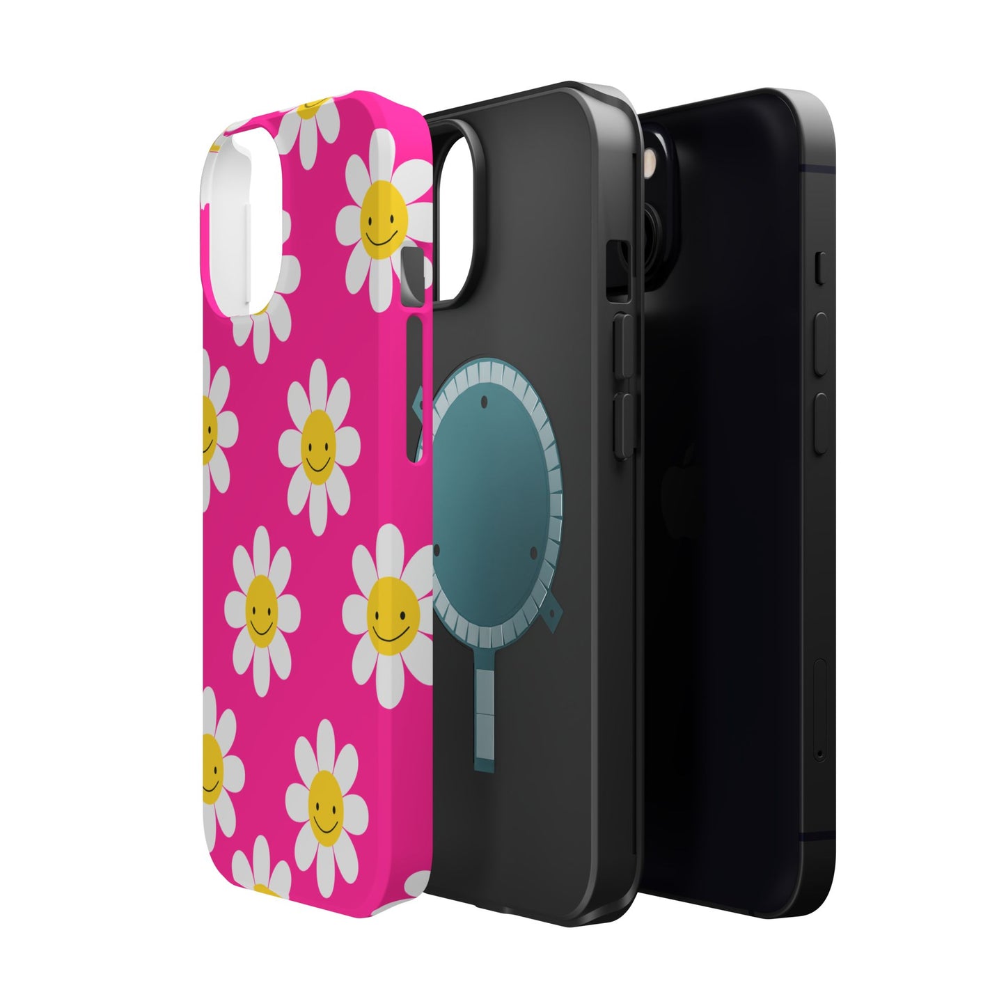 Pink Flowers MagSafe iPhone® Case