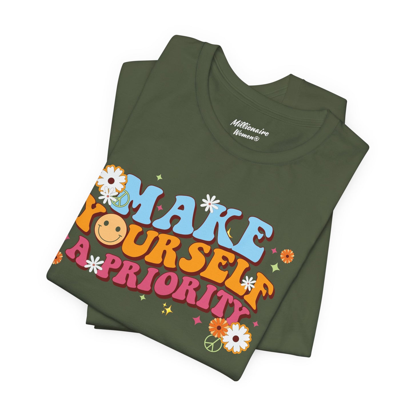 Make Yourself a Priority Soft Cotton Tee