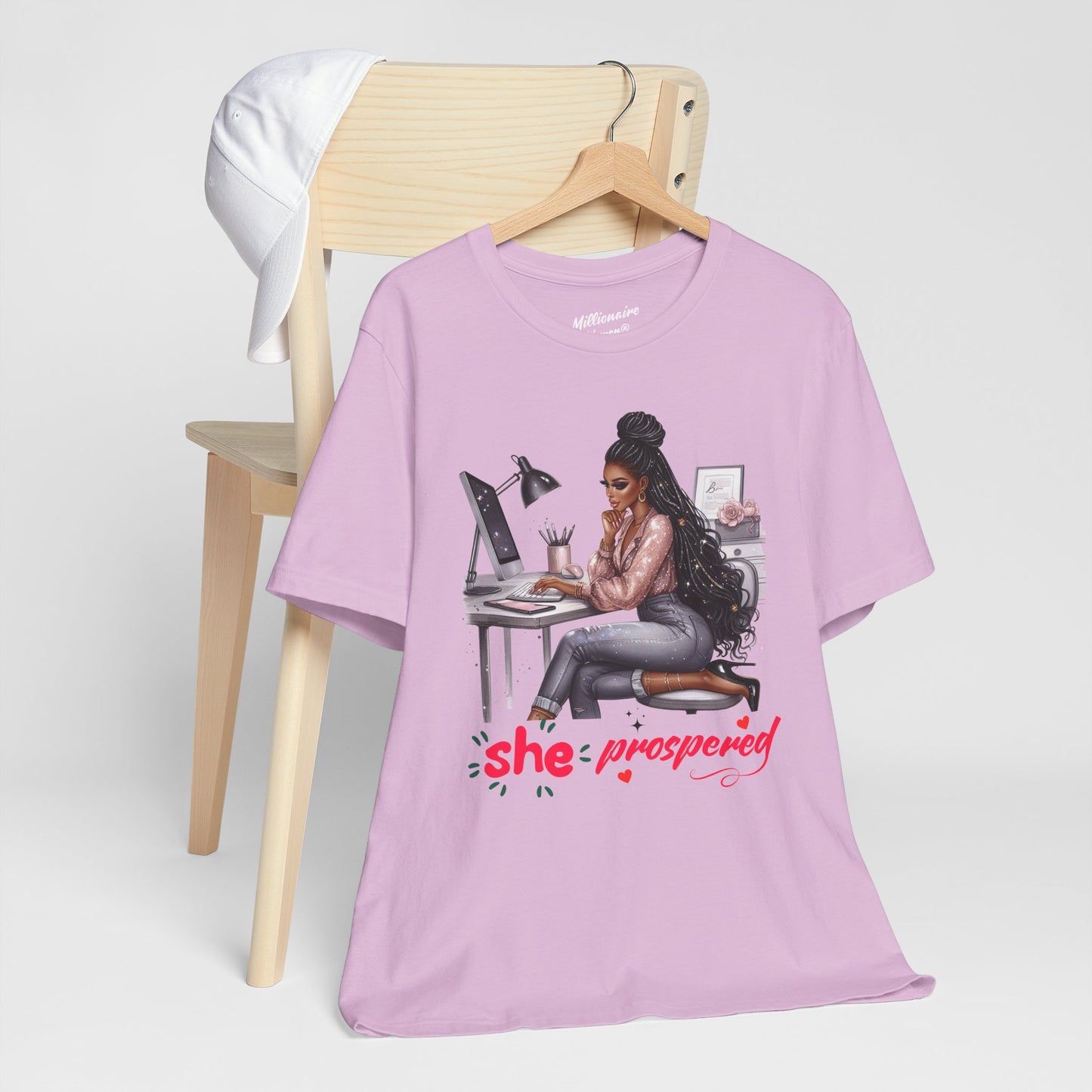 She Prospered Soft Cotton Tee