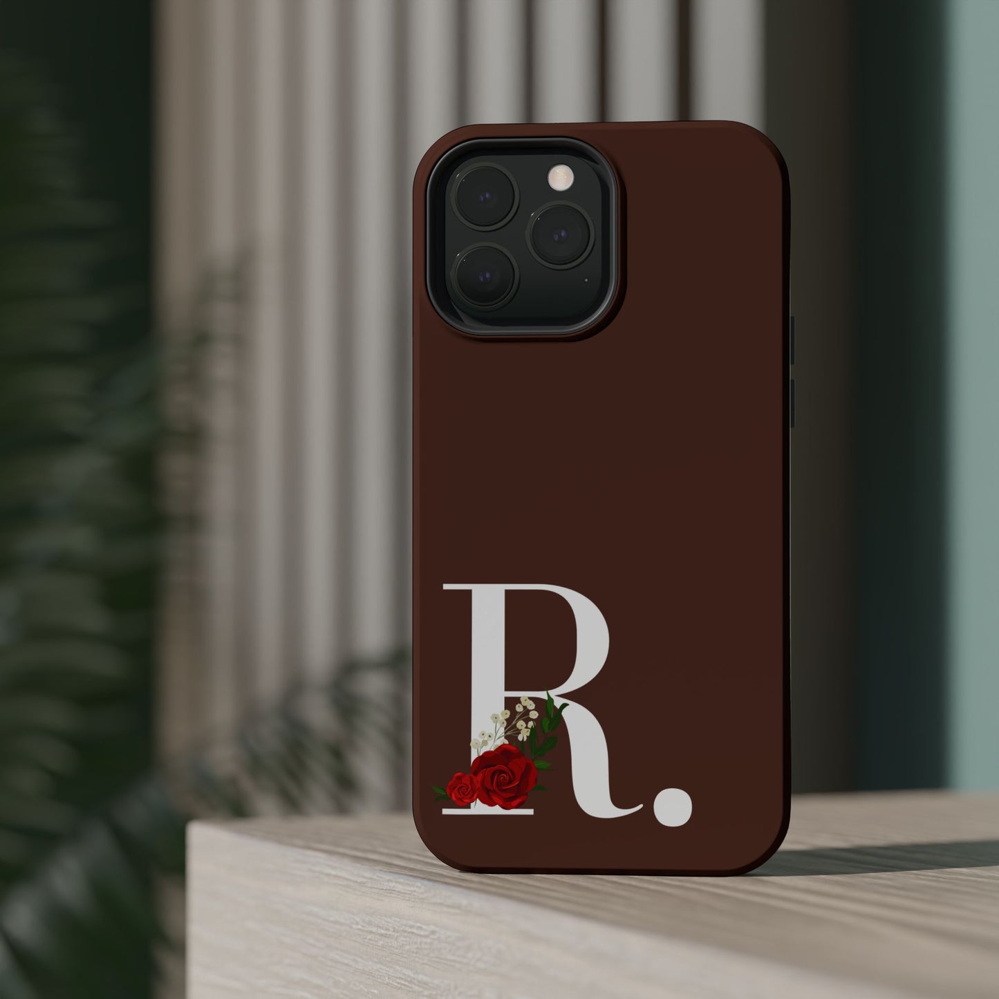 Personalized Letter R MagSafe iPhone® Case