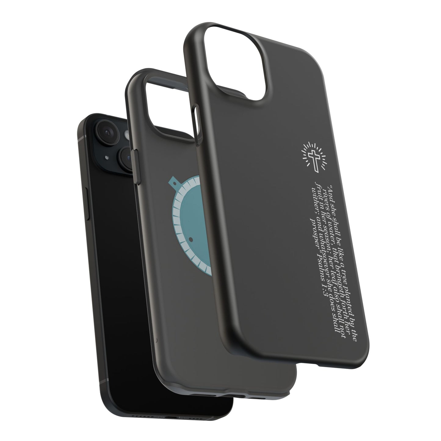 She Shall be Planted MagSafe iPhone® Case Black