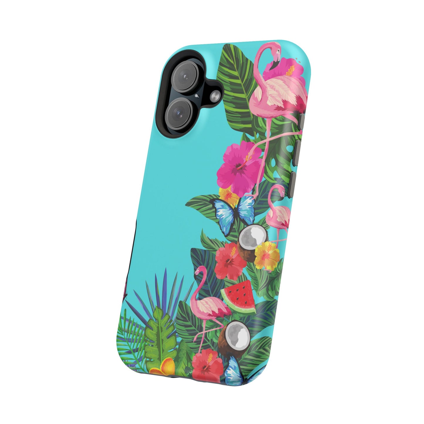 Pink Flamingo MagSafe iPhone® Case