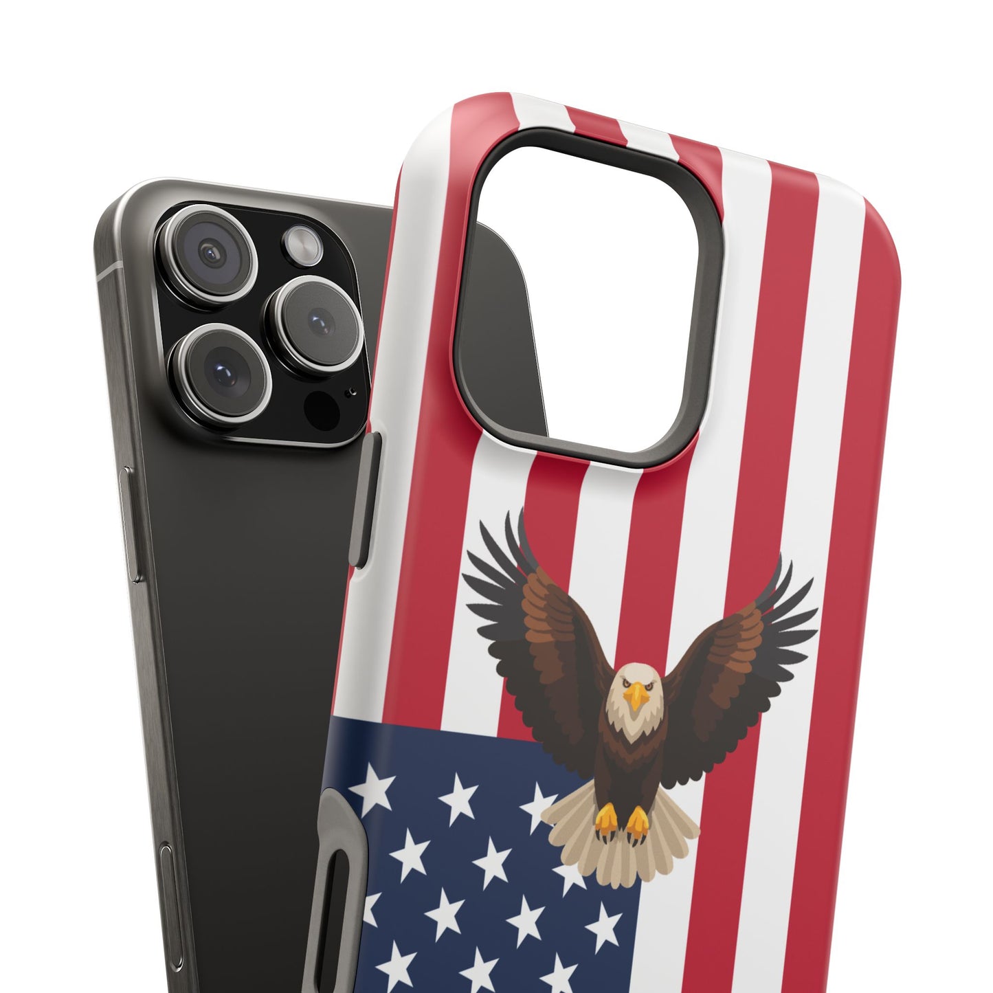 American Flag Magnetic Eagle Phone Case