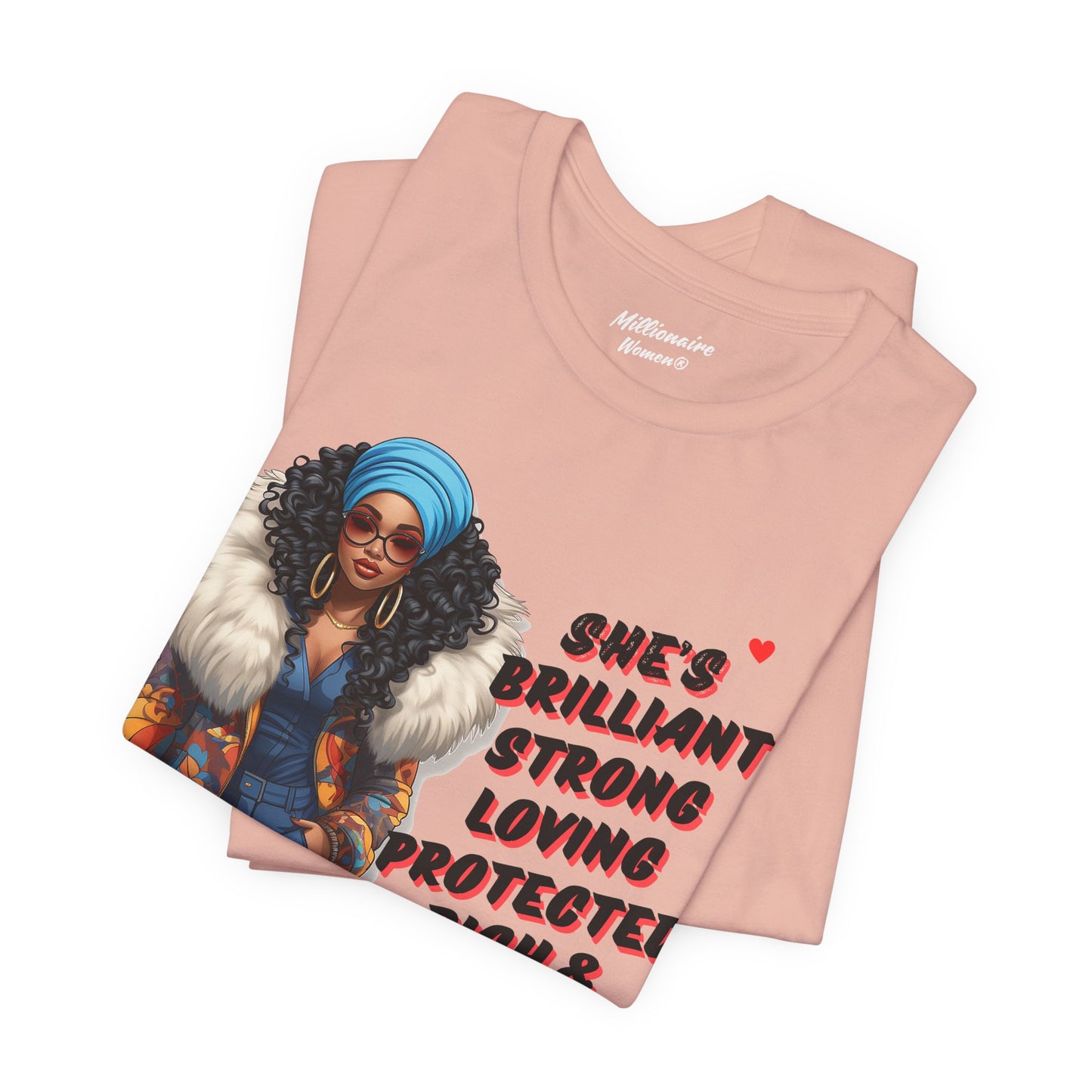 She's Brilliant Soft Cotton Tee