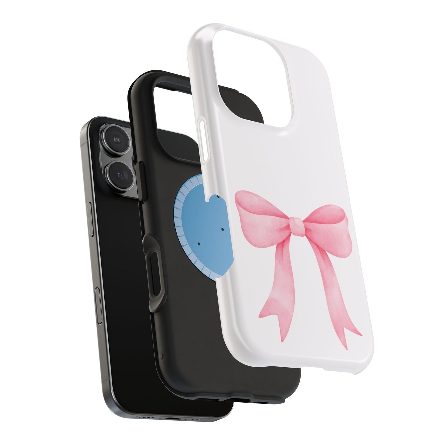 Pink Bow MagSafe iPhone® Case