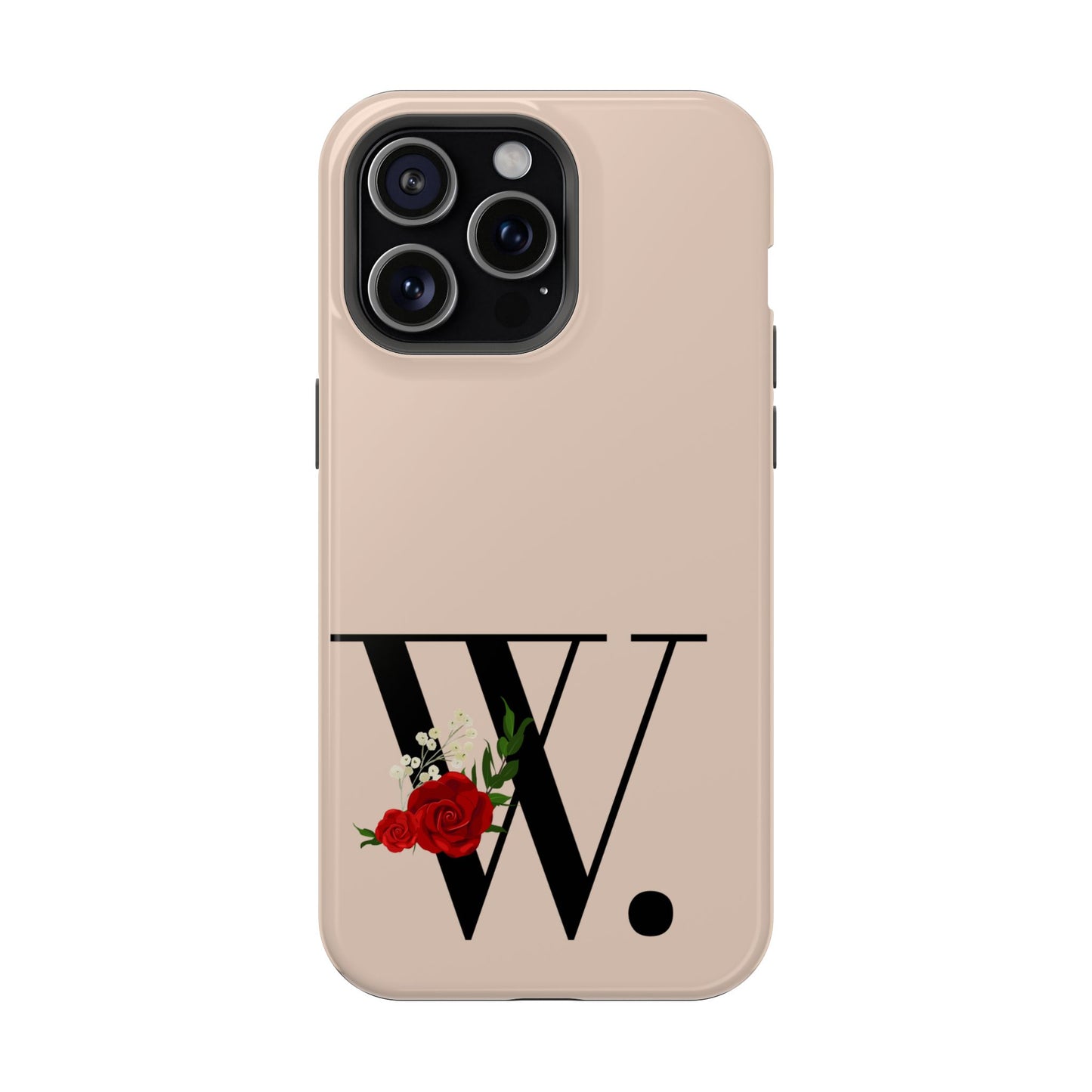 Personalized Letter W MagSafe iPhone® Case