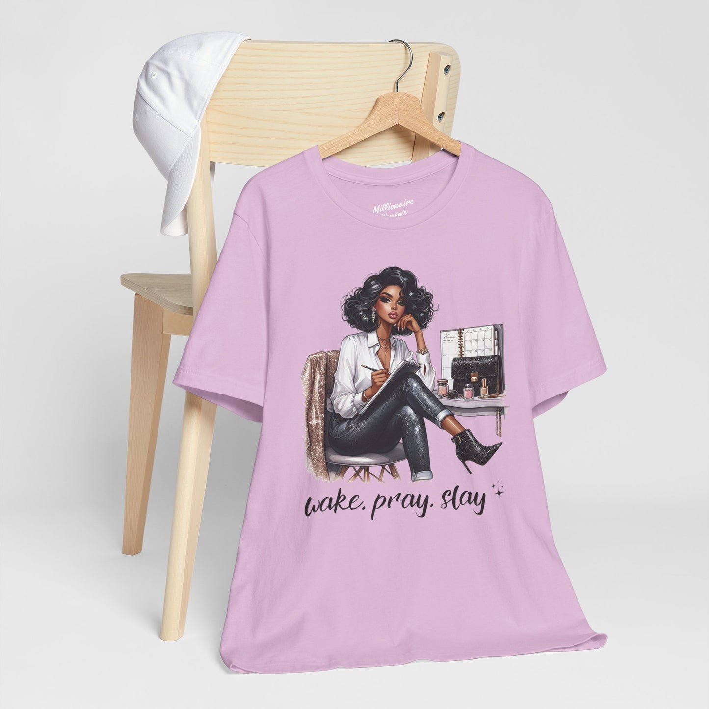 Wake Pray Slay Soft Cotton Tee