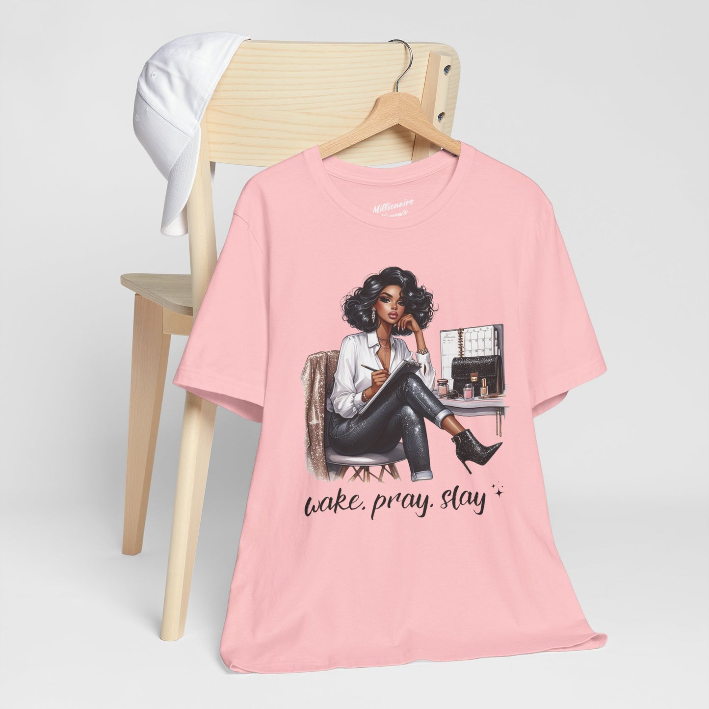 Wake Pray Slay Soft Cotton Tee