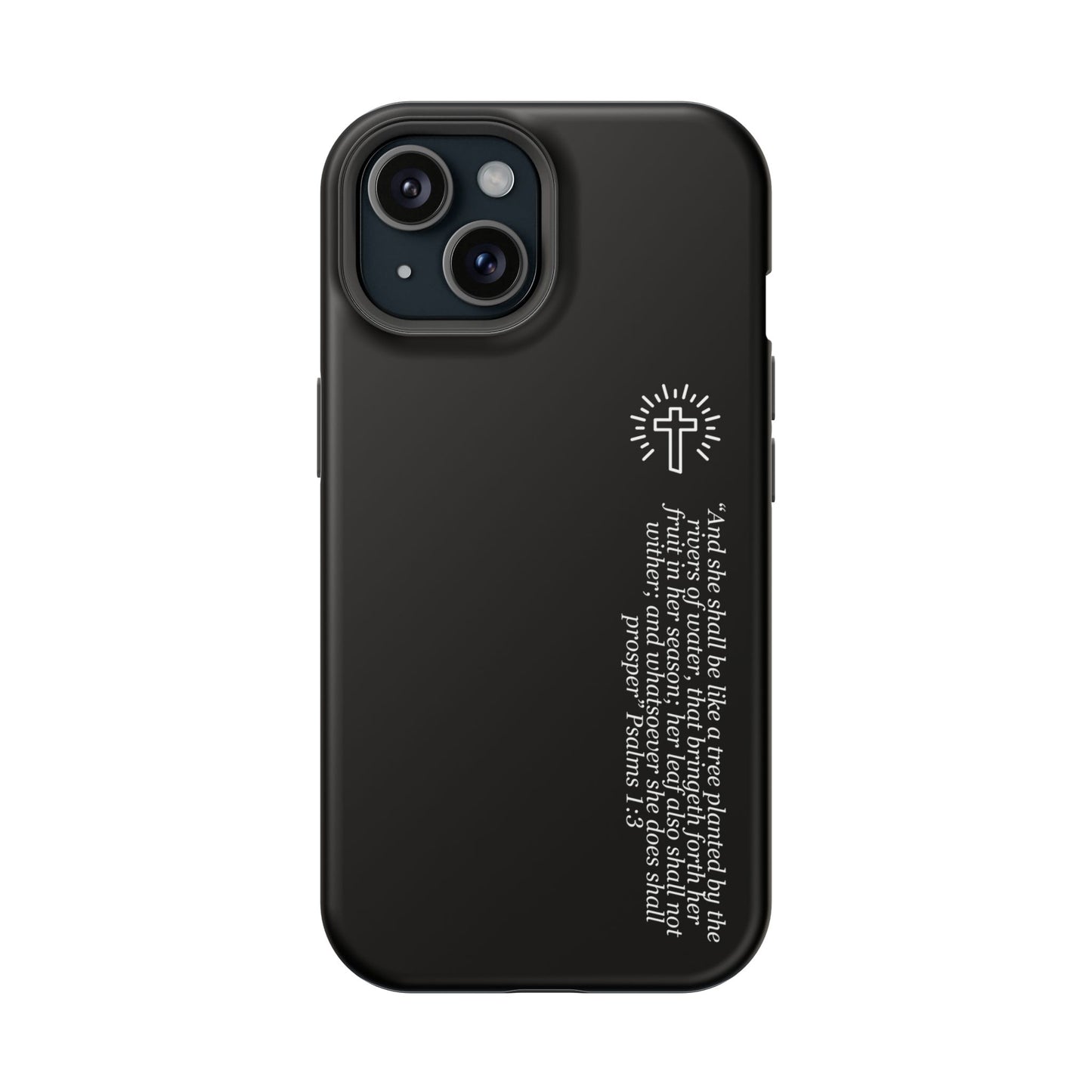 She Shall be Planted MagSafe iPhone® Case Black