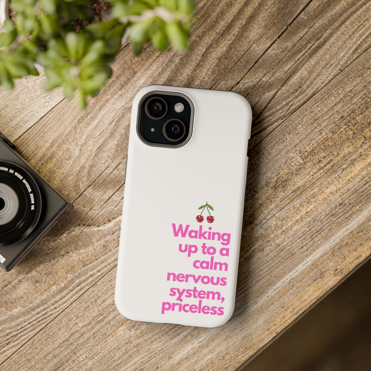 Stay Calm MagSafe iPhone® Case White