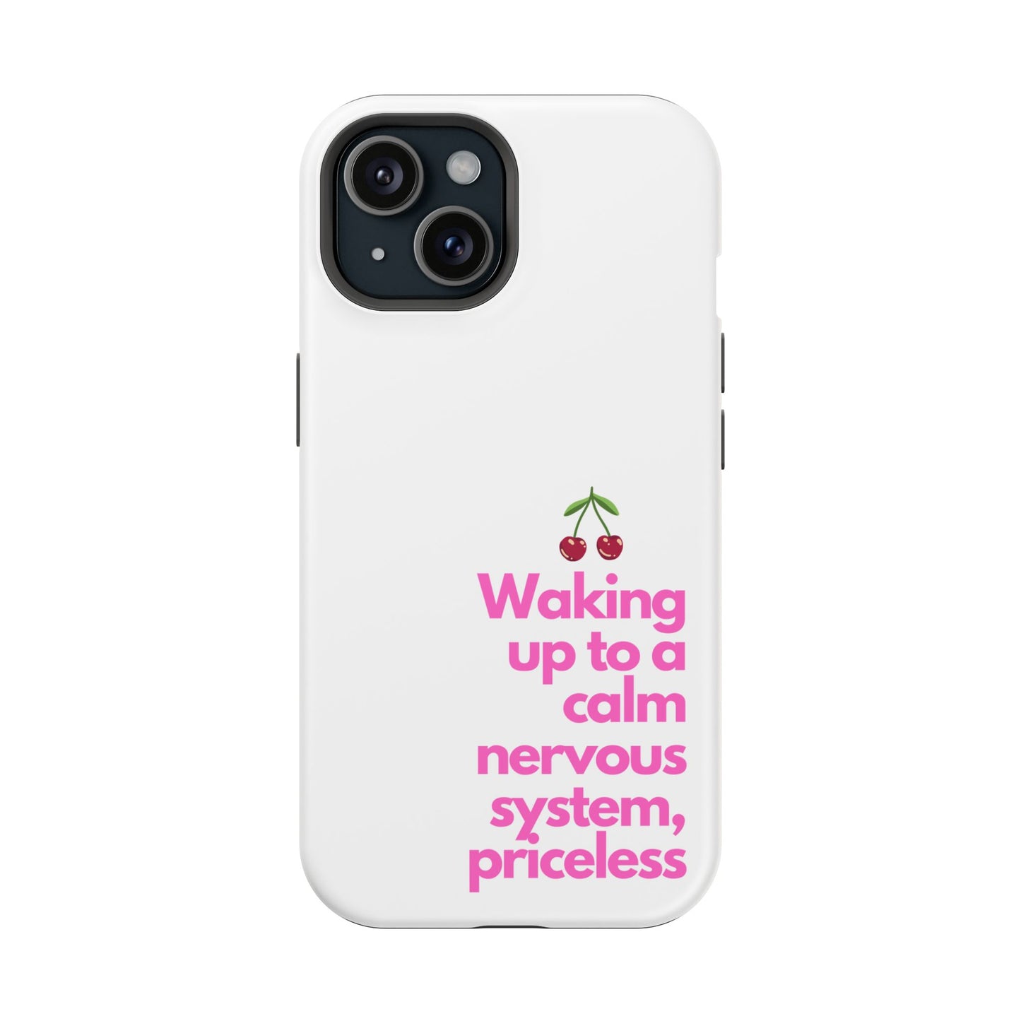 Stay Calm MagSafe iPhone® Case White