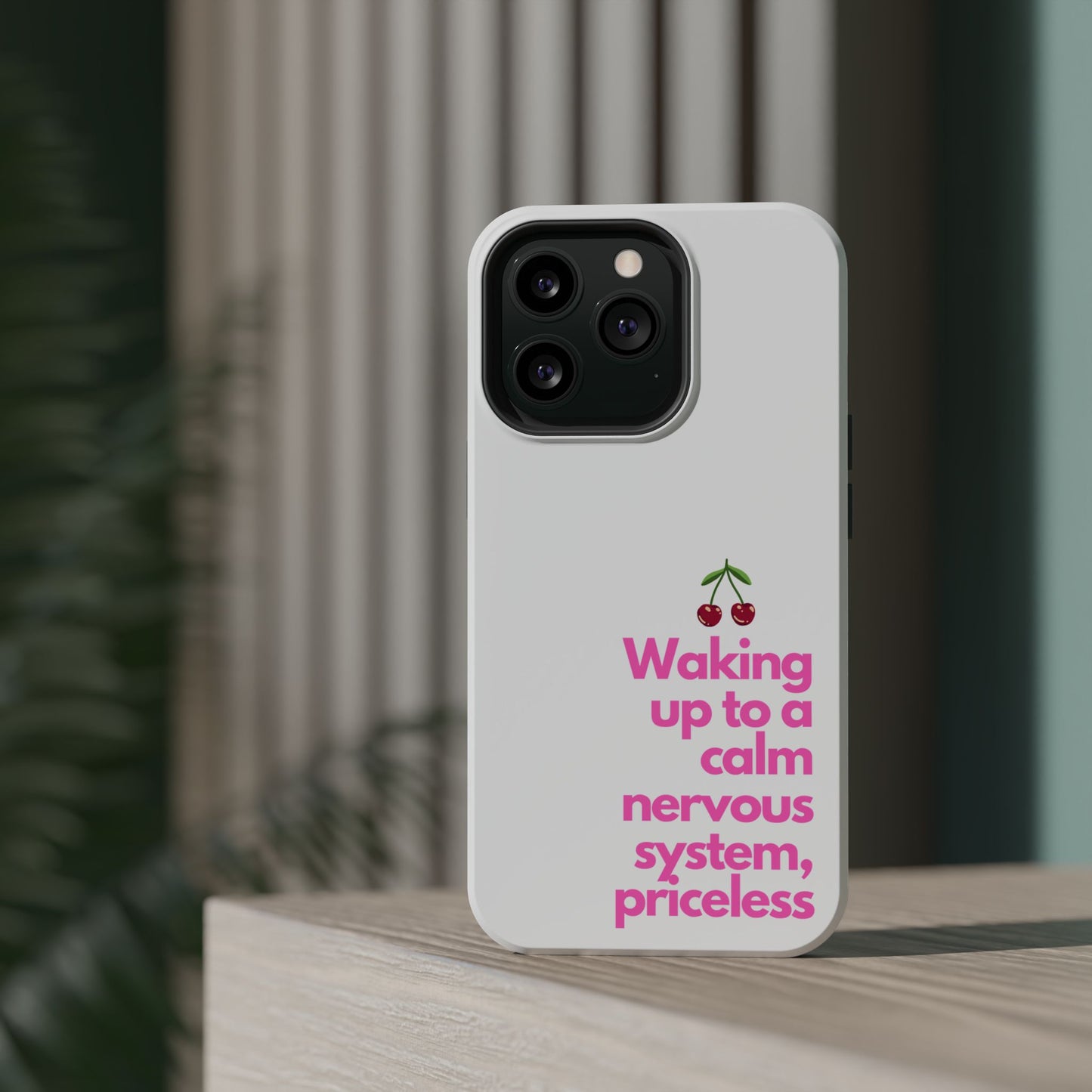 Stay Calm MagSafe iPhone® Case White