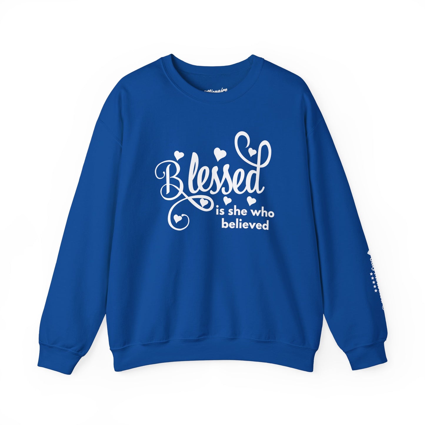 Blessed is She Unisex Crewneck Sweatshirt