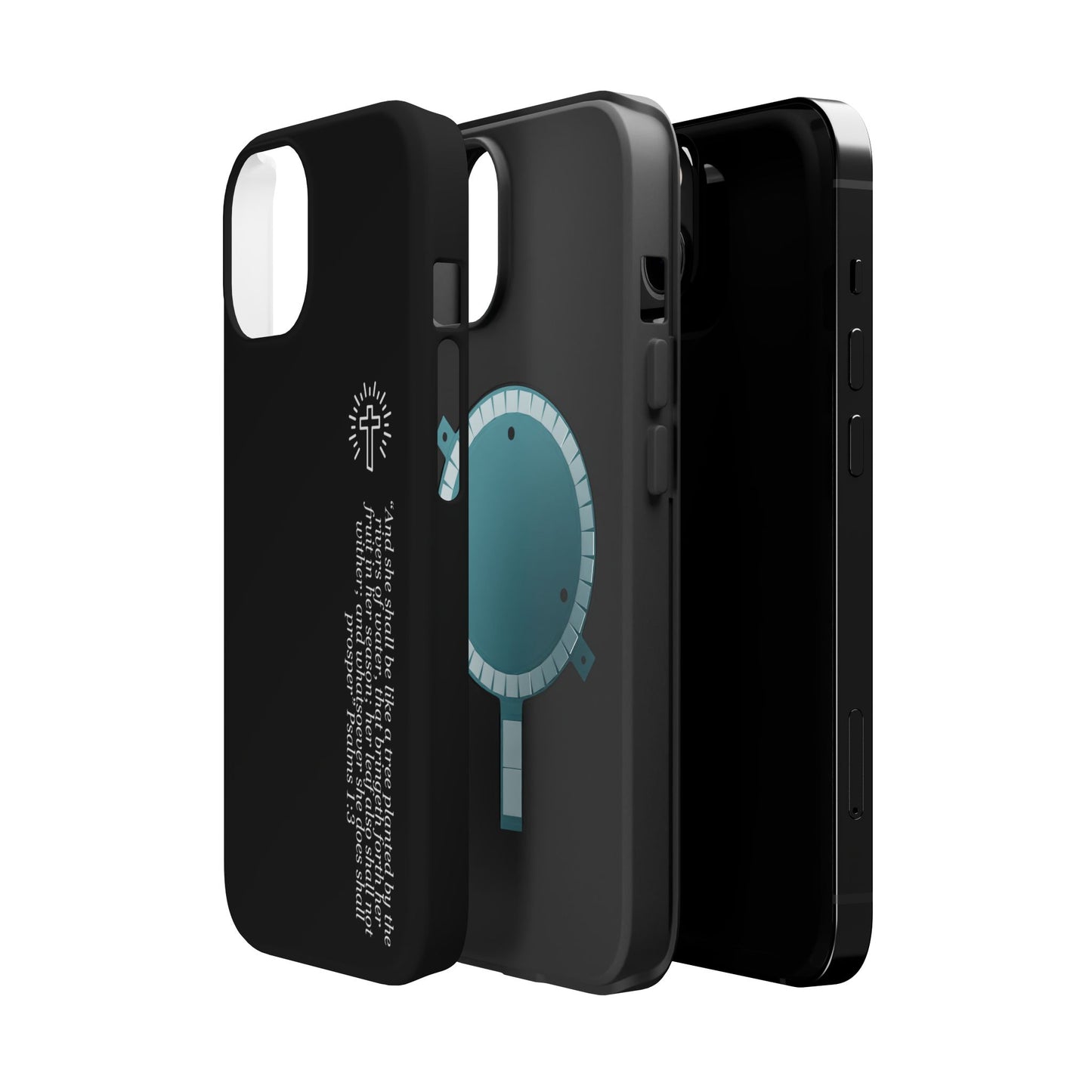 She Shall be Planted MagSafe iPhone® Case Black