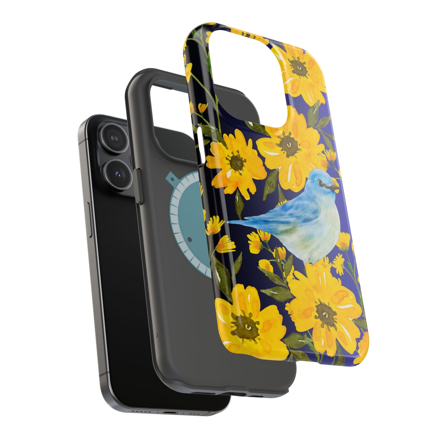 Yellow Flowers MagSafe iPhone® Case