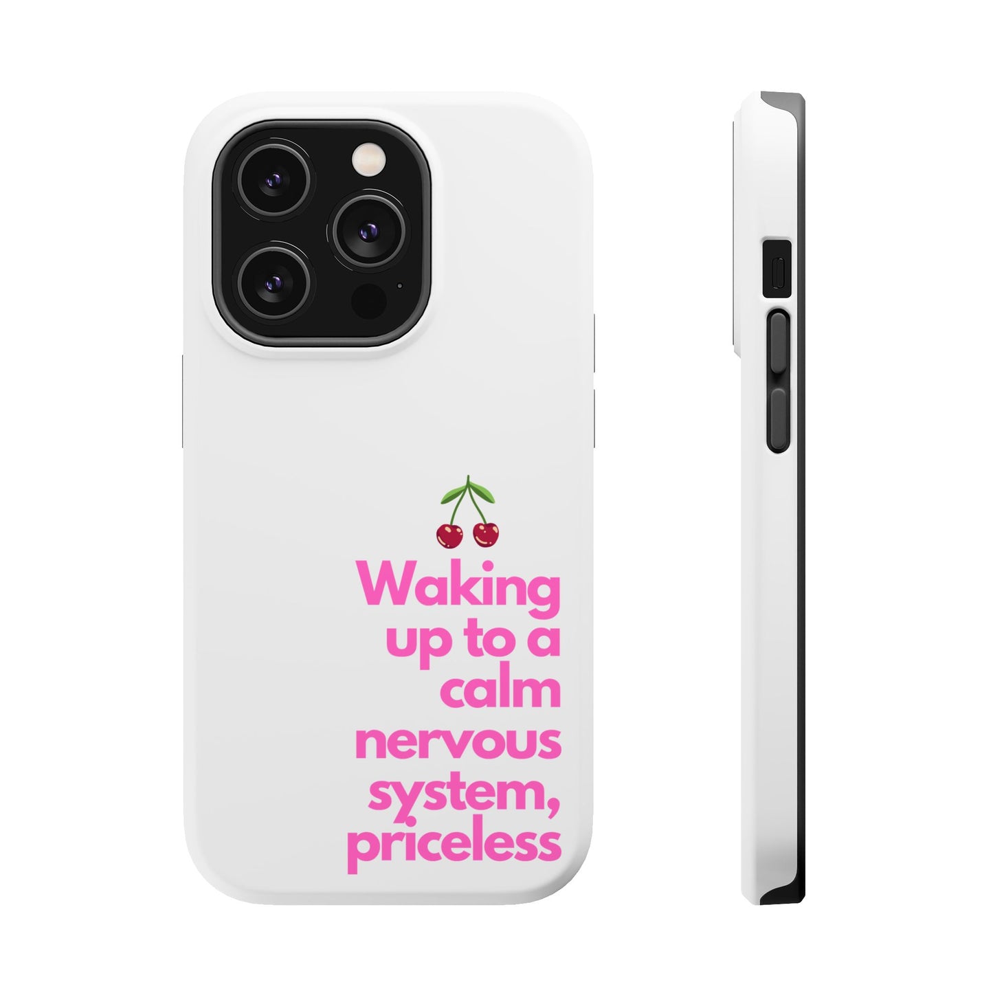 Stay Calm MagSafe iPhone® Case White