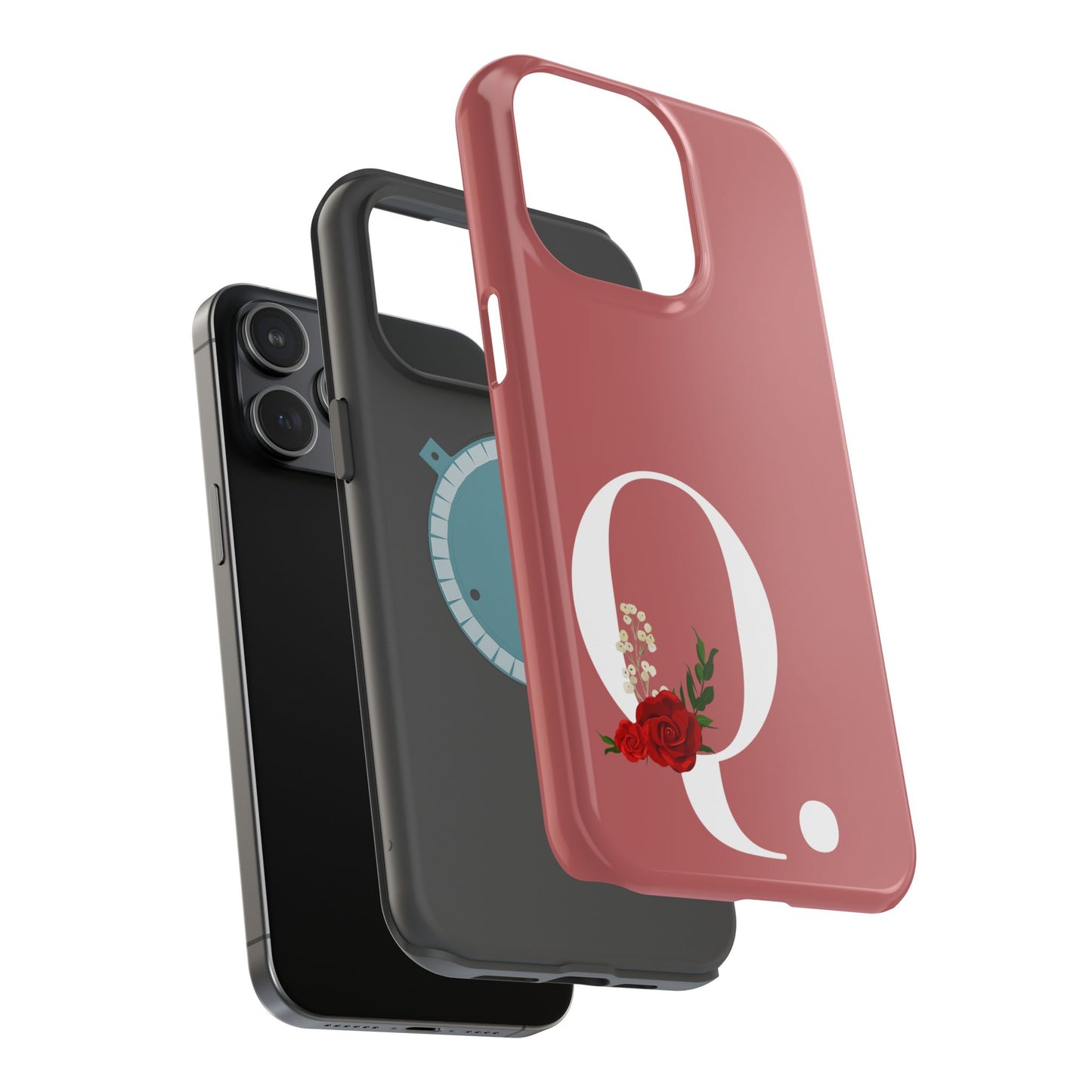 Personalized Letter Q MagSafe iPhone® Case