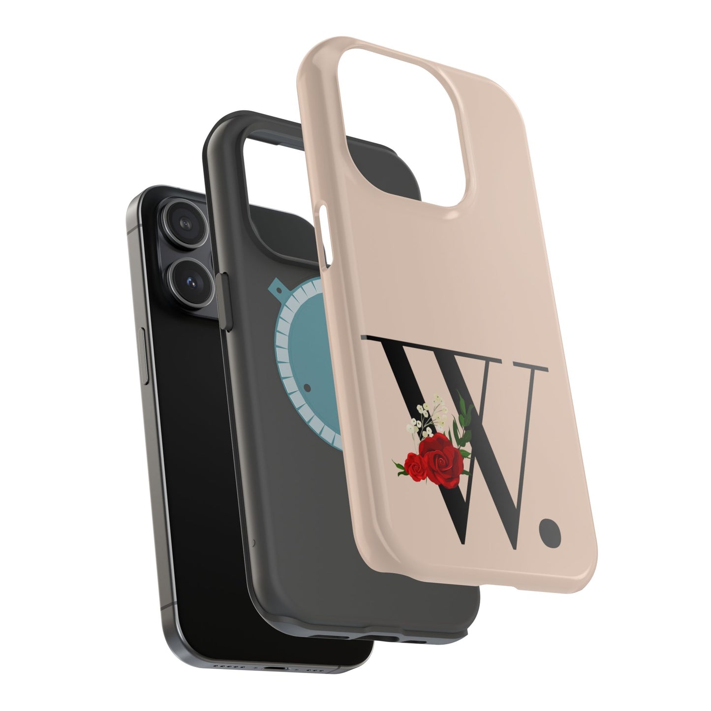 Personalized Letter W MagSafe iPhone® Case