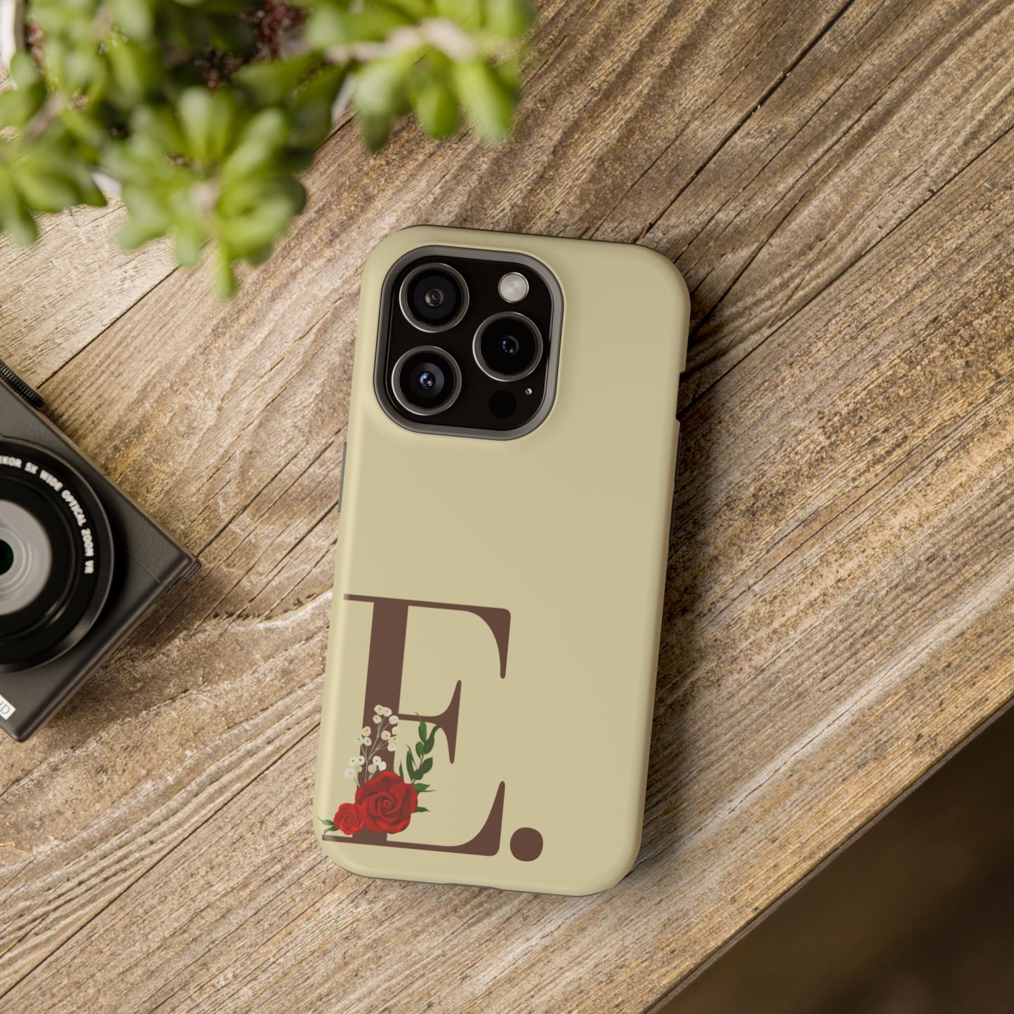 Personalized Letter E MagSafe iPhone® Case