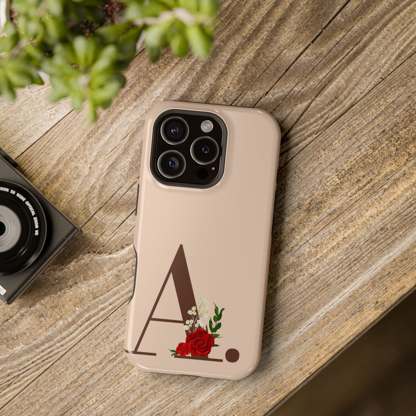 Personalized Letter A MagSafe iPhone® Case