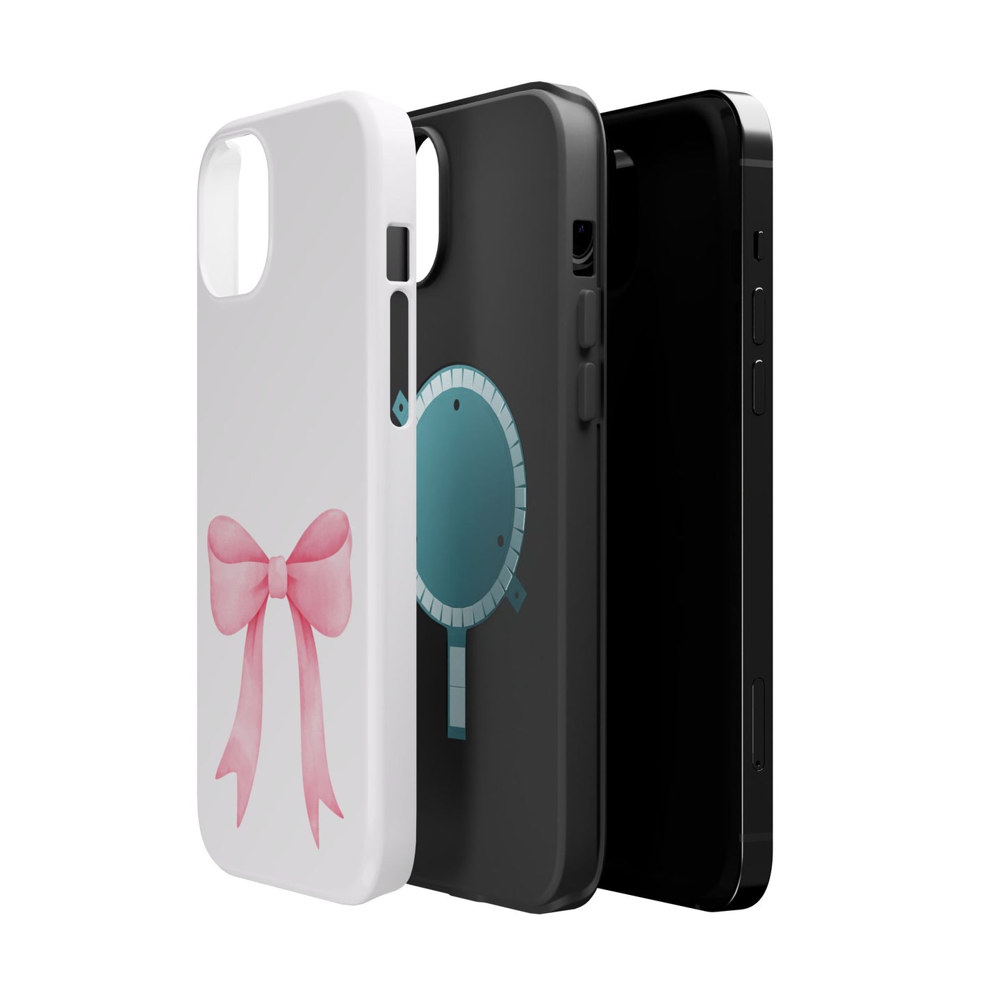 Pink Bow MagSafe iPhone® Case