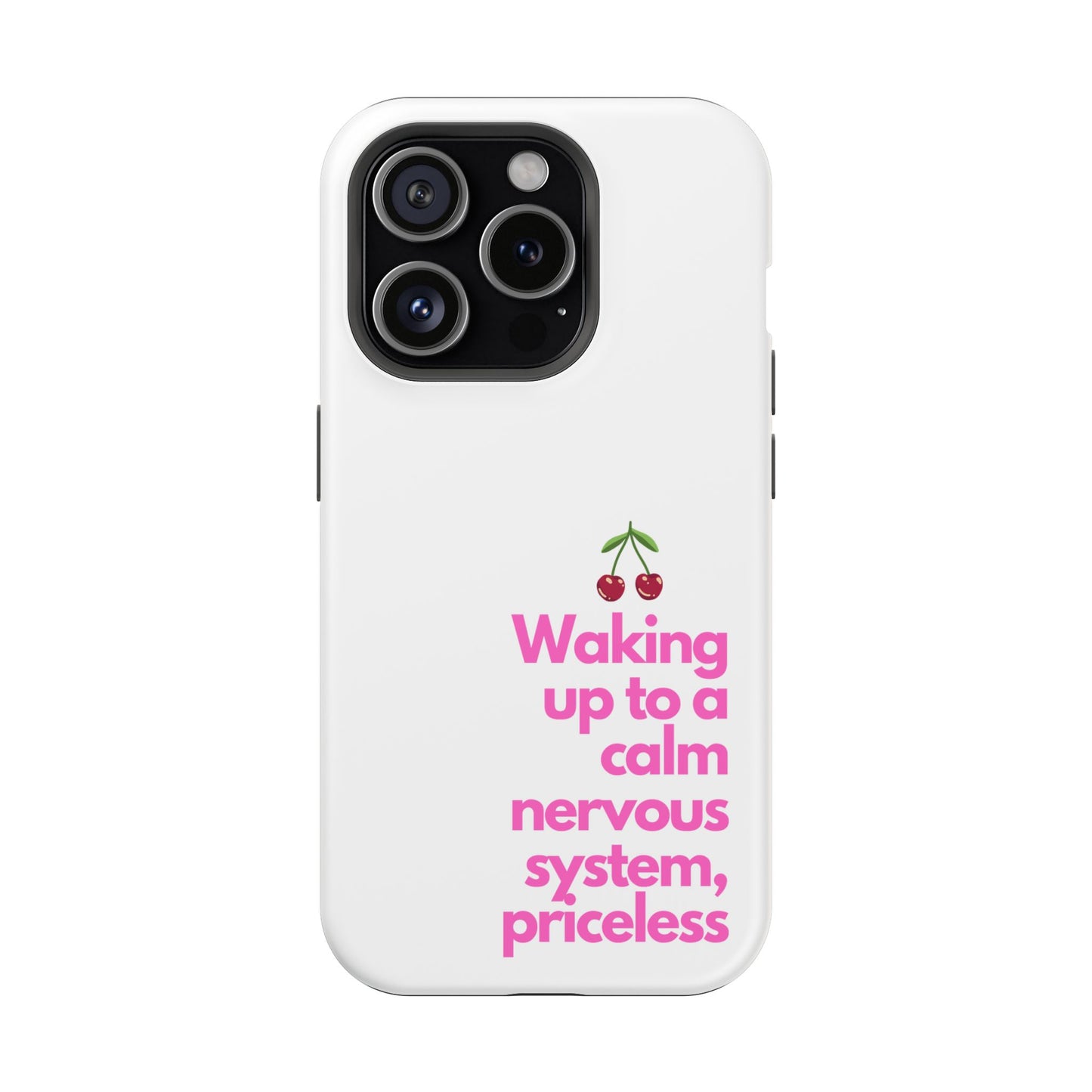 Stay Calm MagSafe iPhone® Case White
