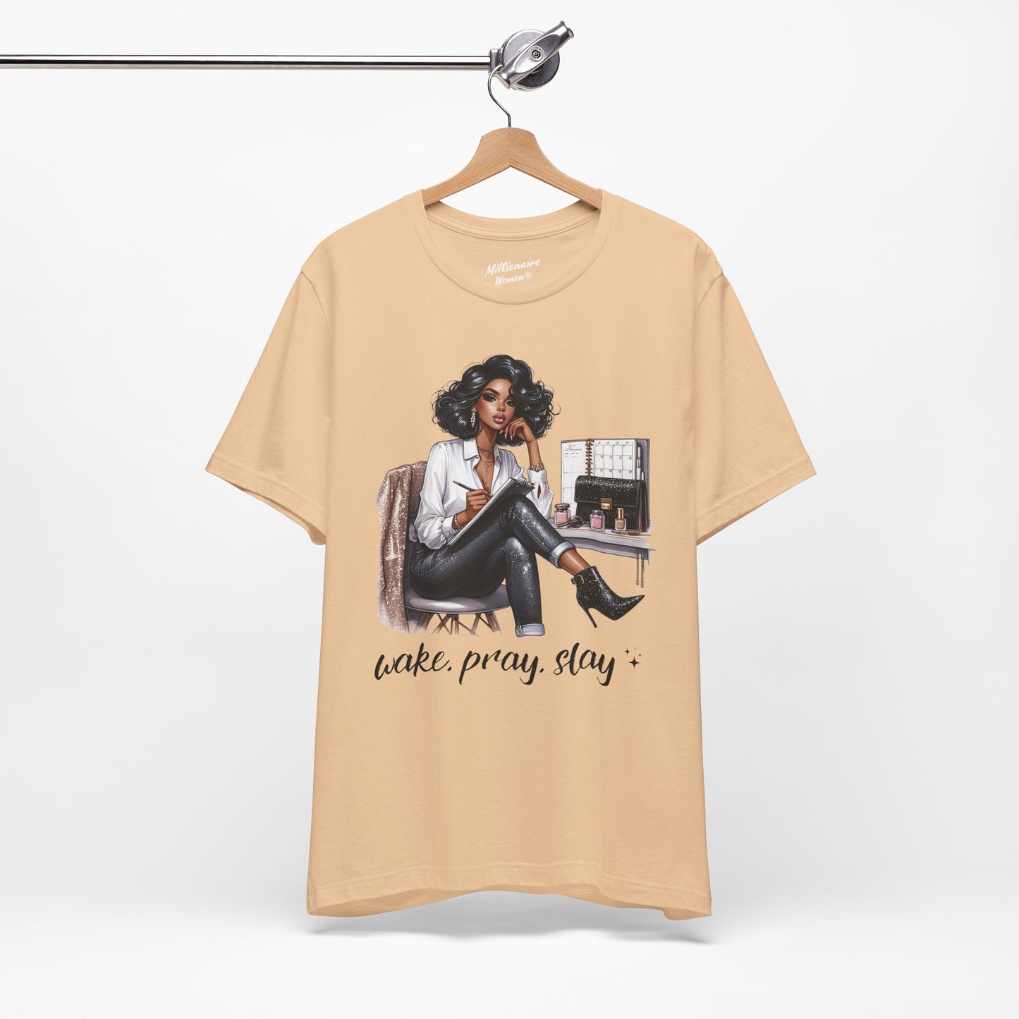 Wake Pray Slay Soft Cotton Tee