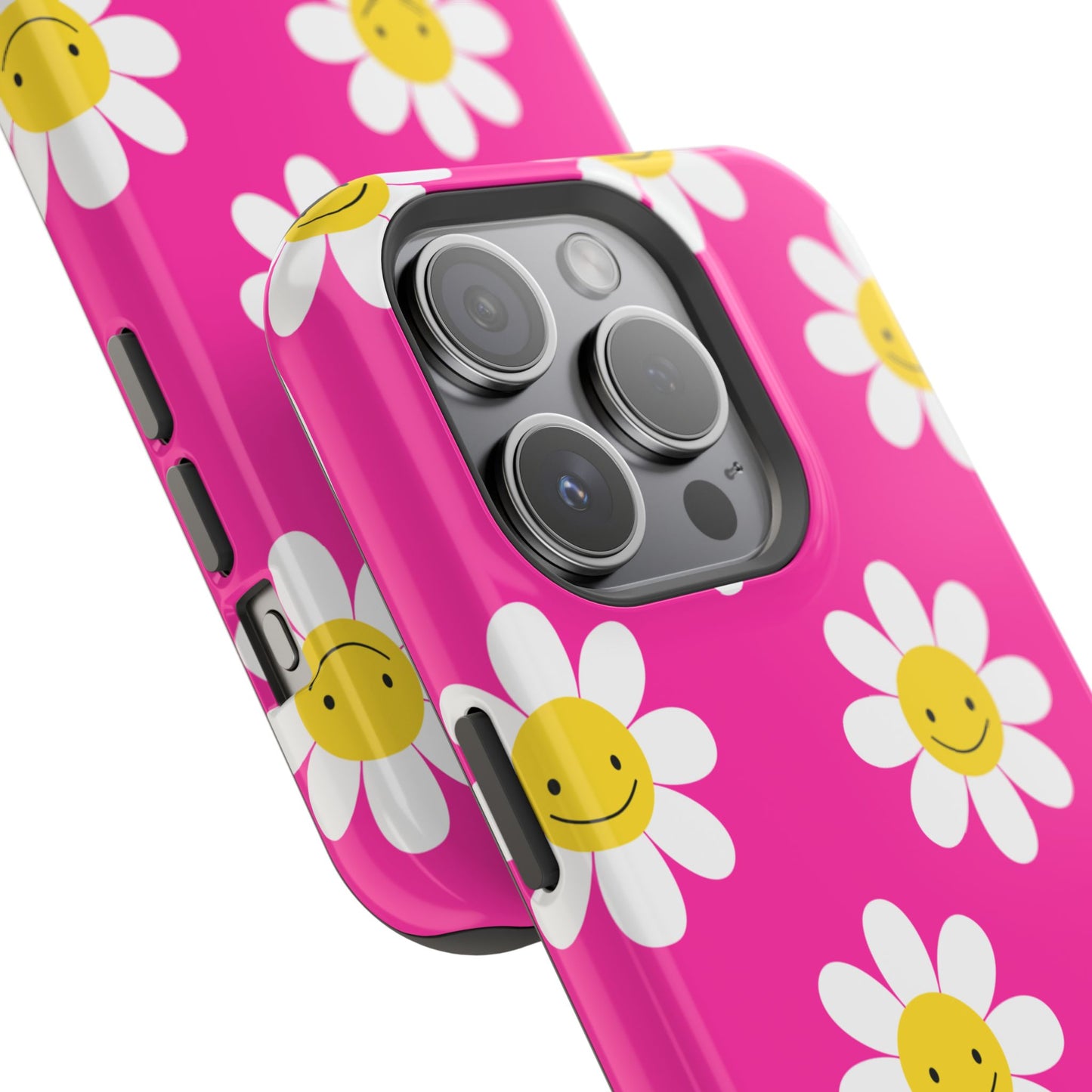 Pink Flowers MagSafe iPhone® Case