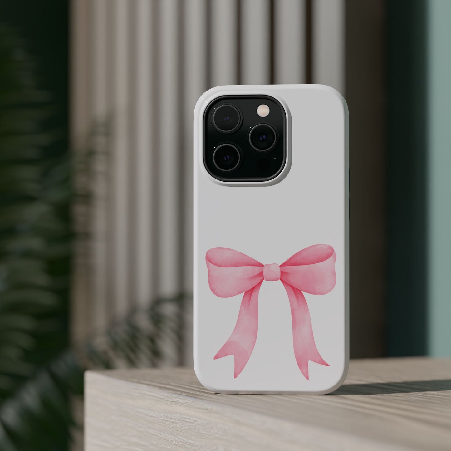 Pink Bow MagSafe iPhone® Case