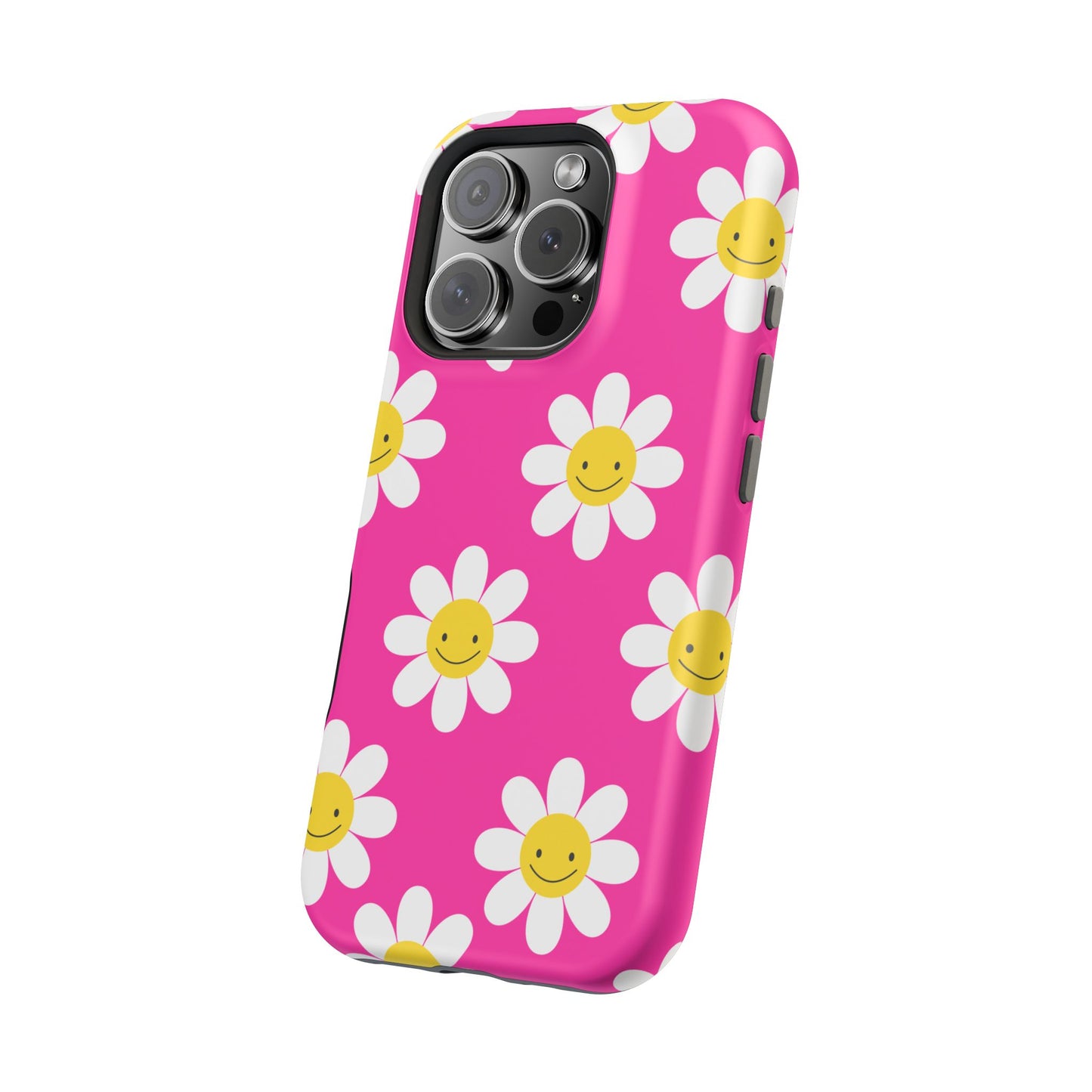 Pink Flowers MagSafe iPhone® Case